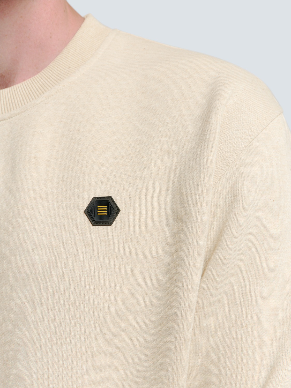 NO EXCESS Sweater »No Excess Pullover mit Rückenaufdruck«