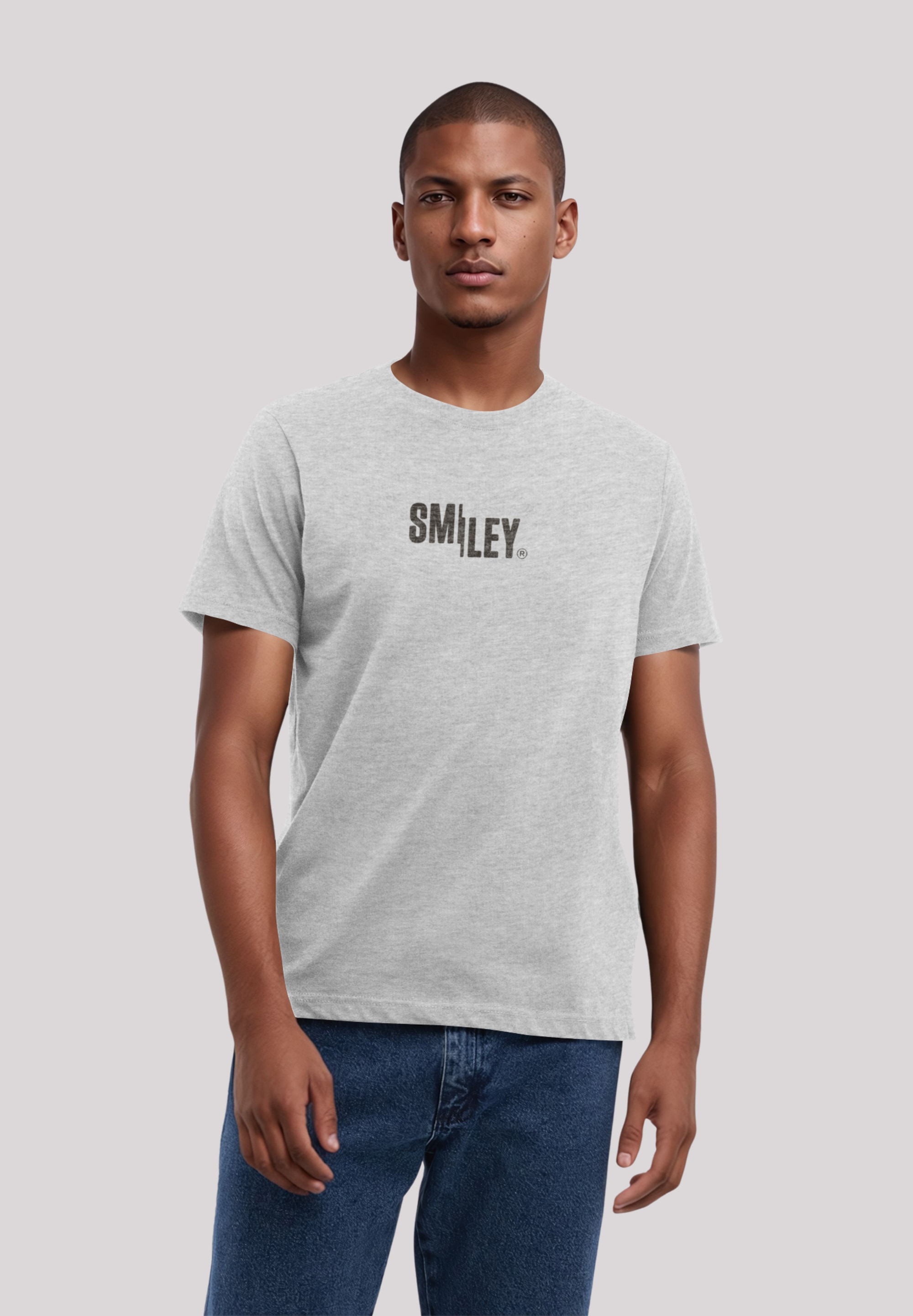 F4NT4STIC T-Shirt »SMILEY«, Premium Qualität
