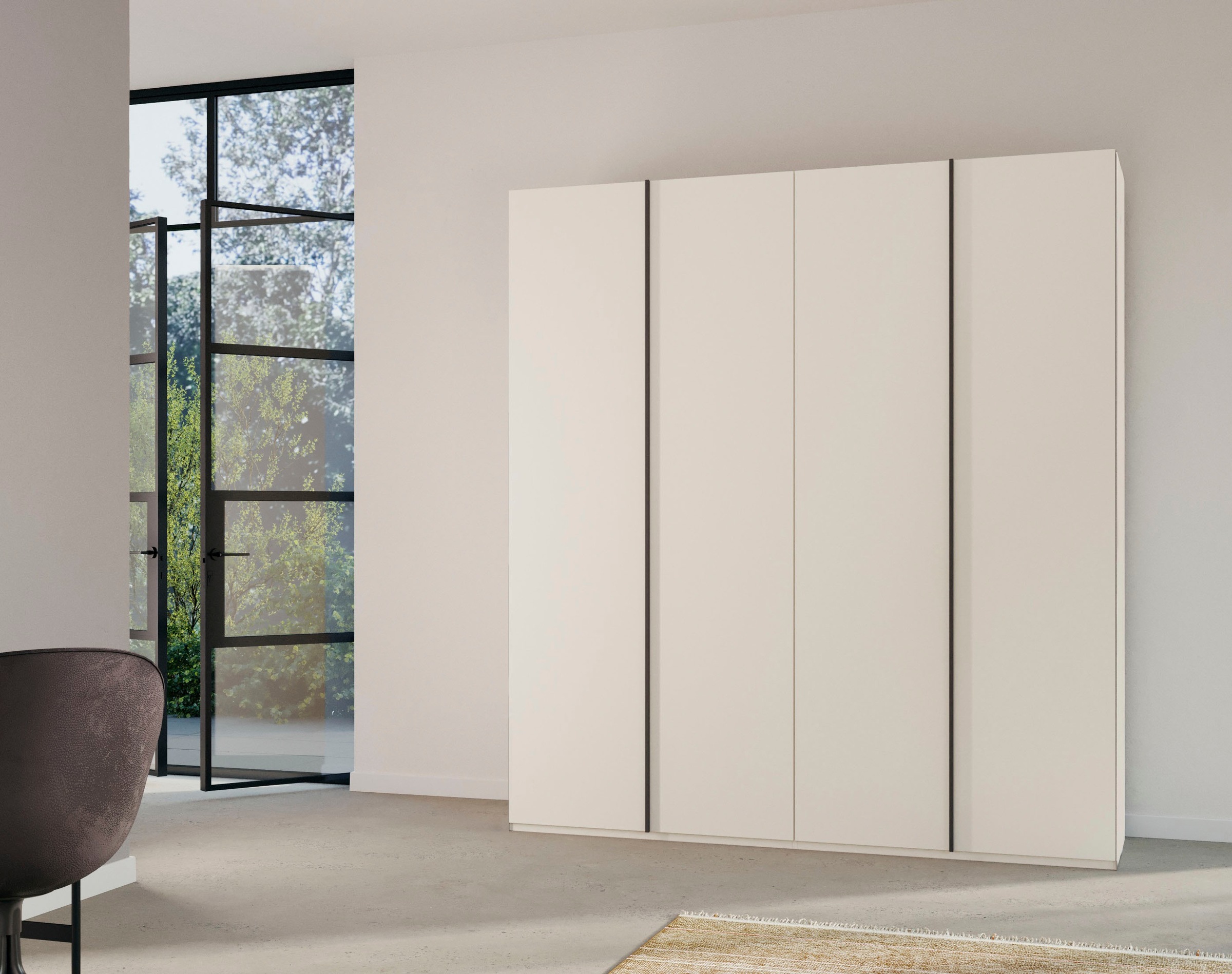 rauch Drehtürenschrank "Skat Meridian" inkl. Innenspiegel und 4 Innenschubl günstig online kaufen