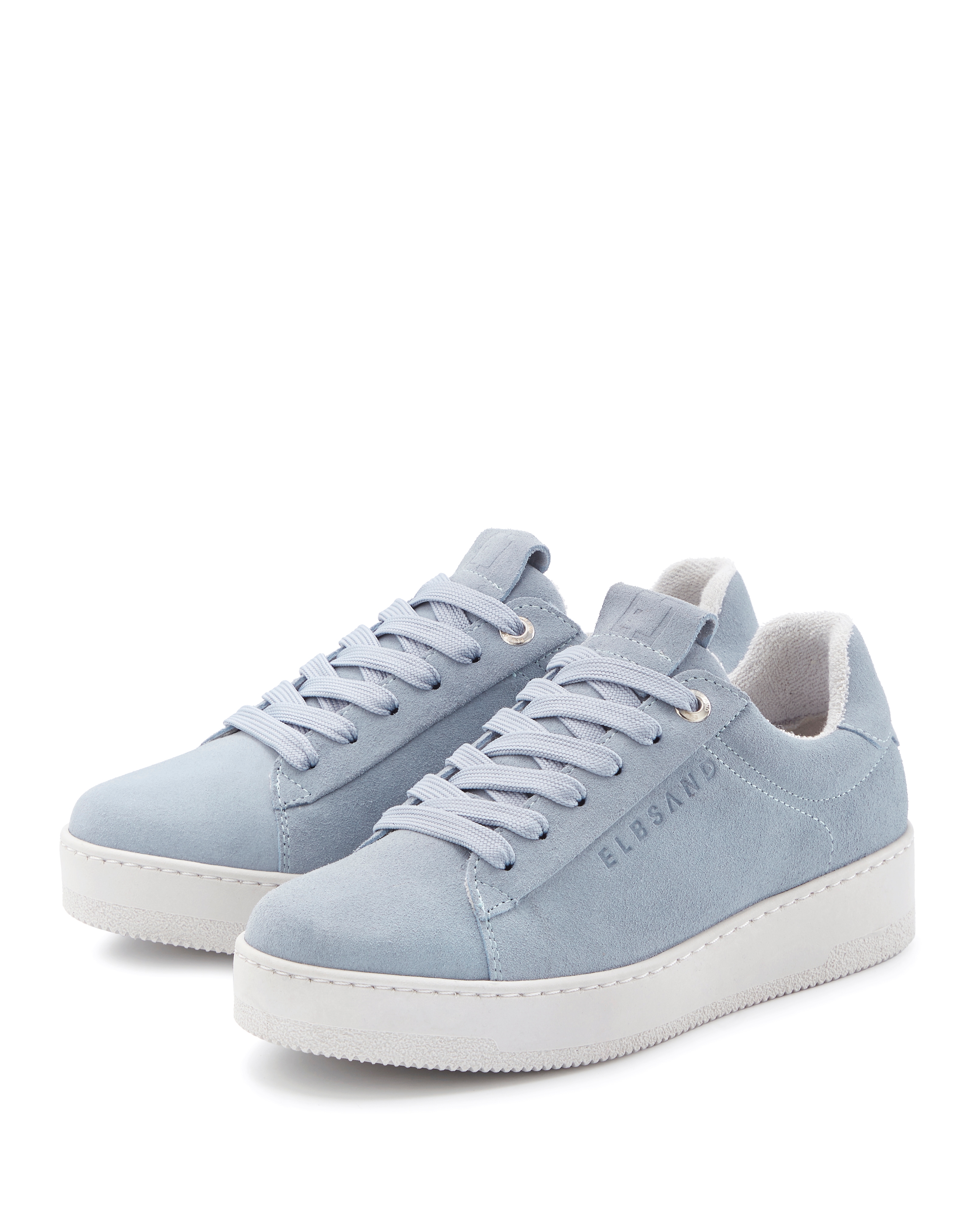 Elbsand Sneaker "Freizeitschuh, Lederschuh, Ledersneaker, Turnschuh, Schnürschuhe" NEU aus Leder mit Plateausohle und austauschbaren Schnürsenkeln