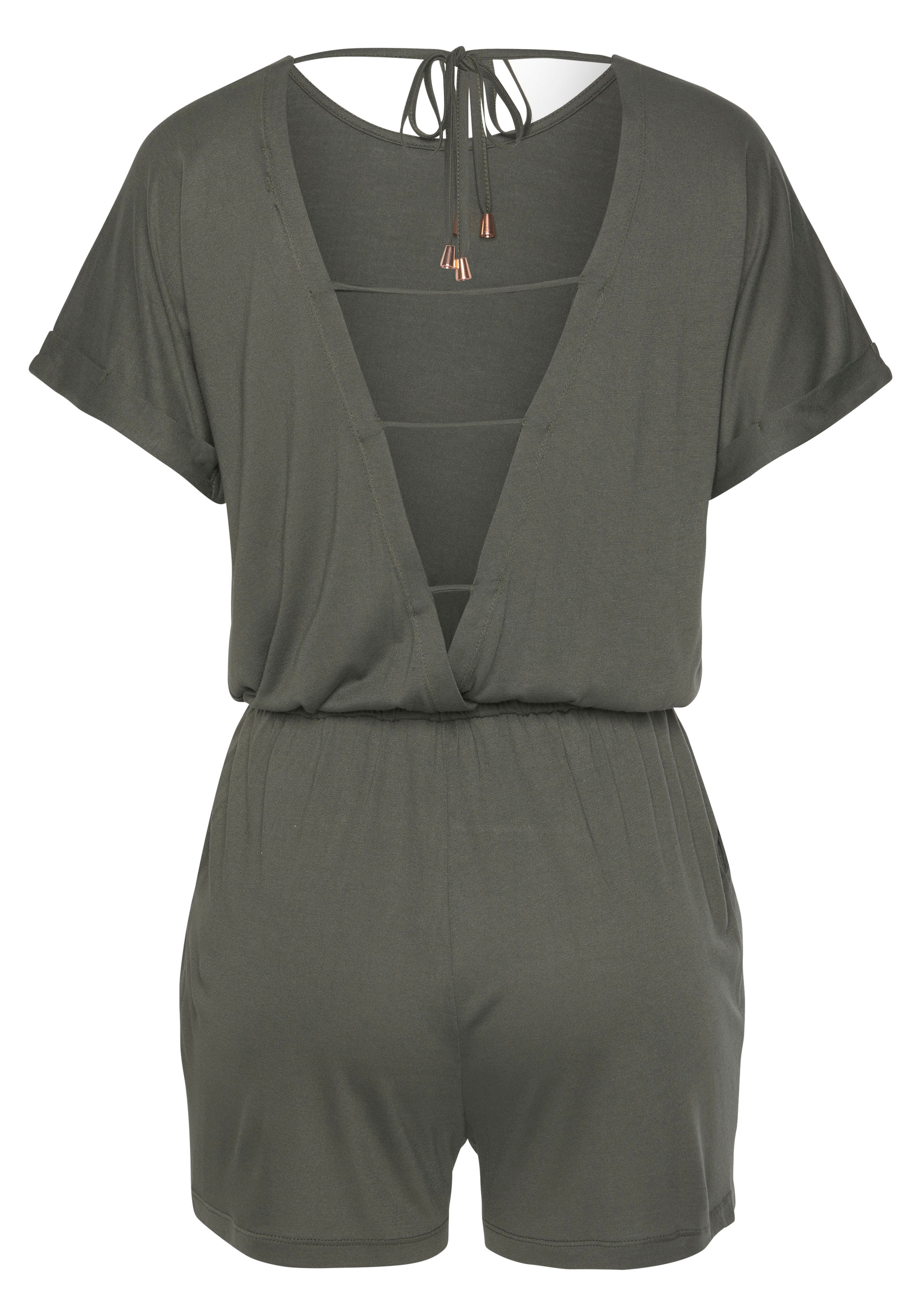 LASCANA Kurzoverall mit tiefem Rückenausschnitt