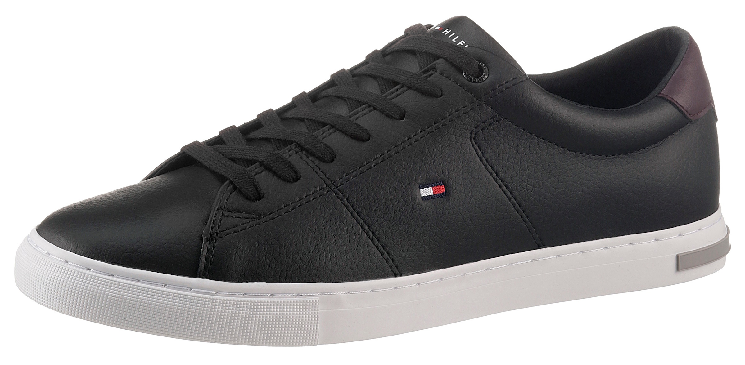 Tommy Hilfiger Sneaker "ESSENTIAL LEATHER DETAIL VUL", Freizeitschuh, Halbs günstig online kaufen