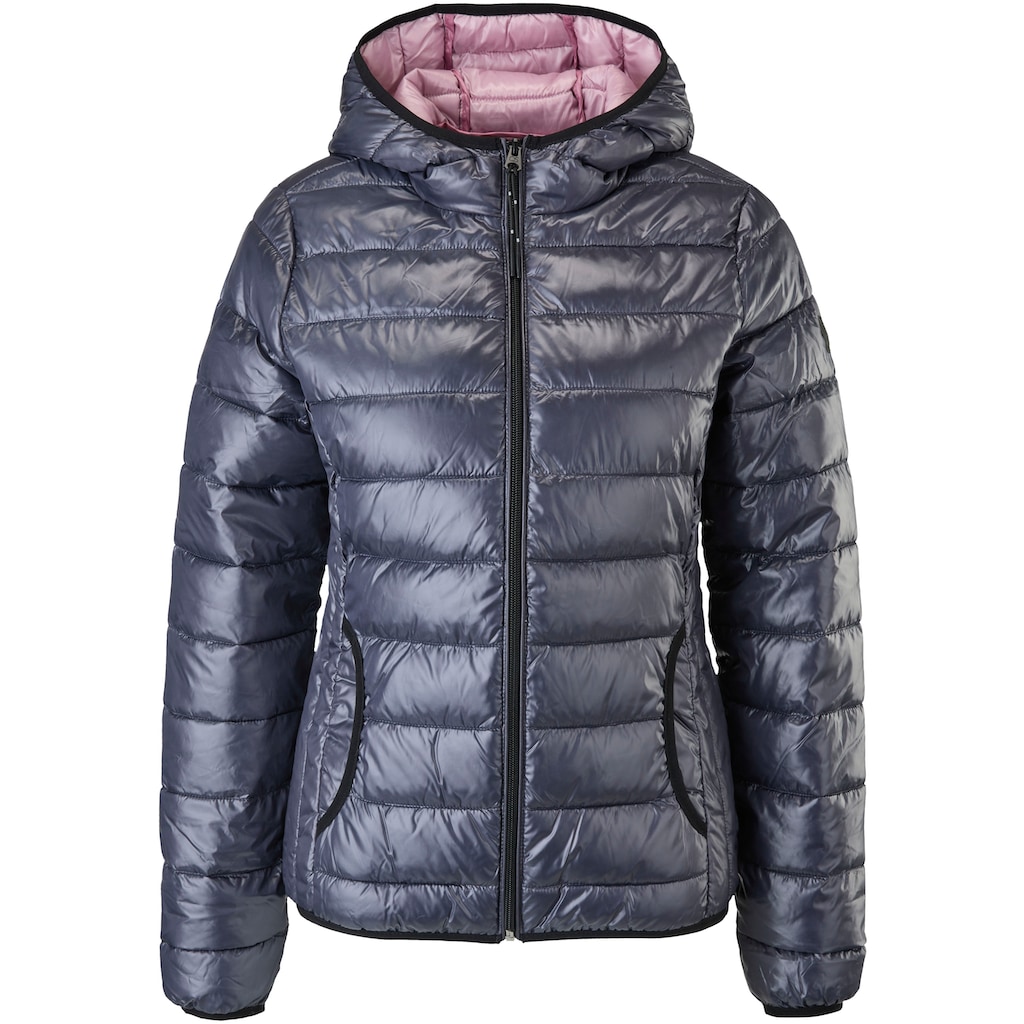 QS Steppjacke, mit Kapuze