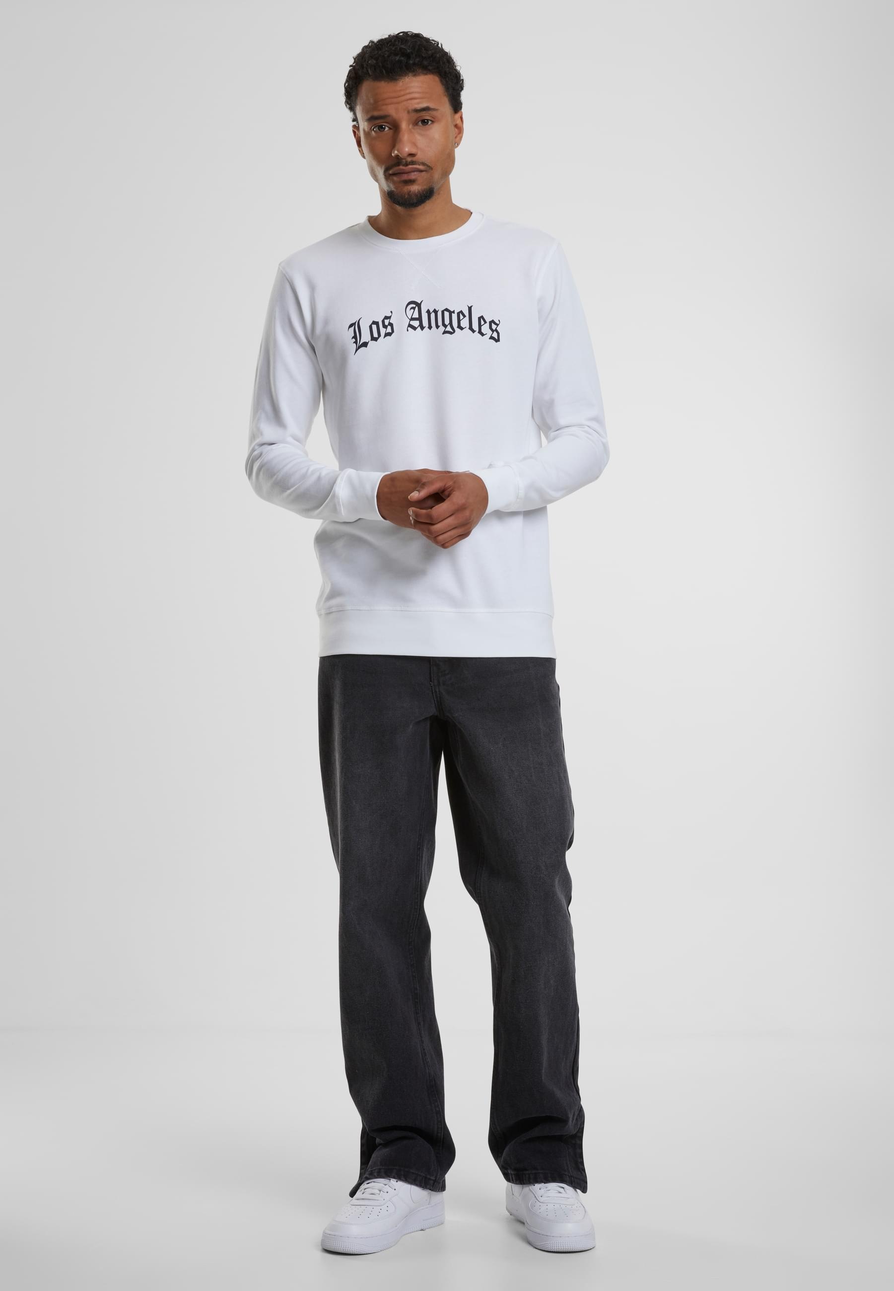 MisterTee Tanktop »MisterTee Herren Los Angeles Wording Tank Top«, (1 tlg.)