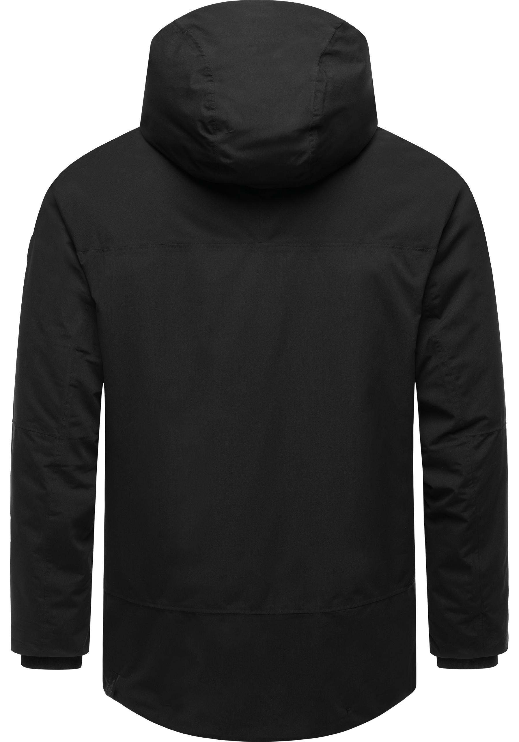Ragwear Winterjacke »Hatar«, mit Kapuze, Wasserdichte Herren Outdoorjacke mit großer Kapuze