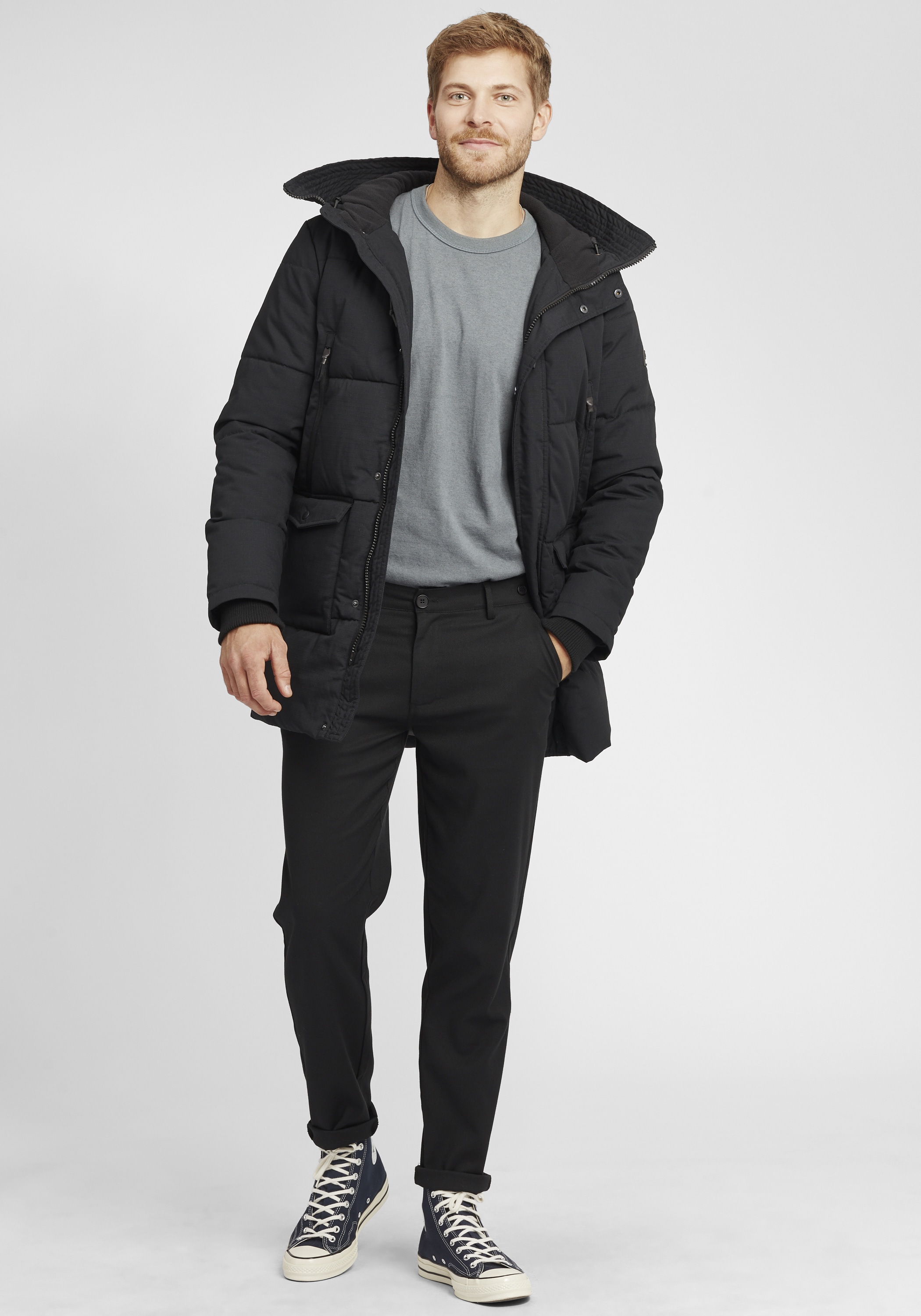 !Solid Langmantel »Parka SDAnato«