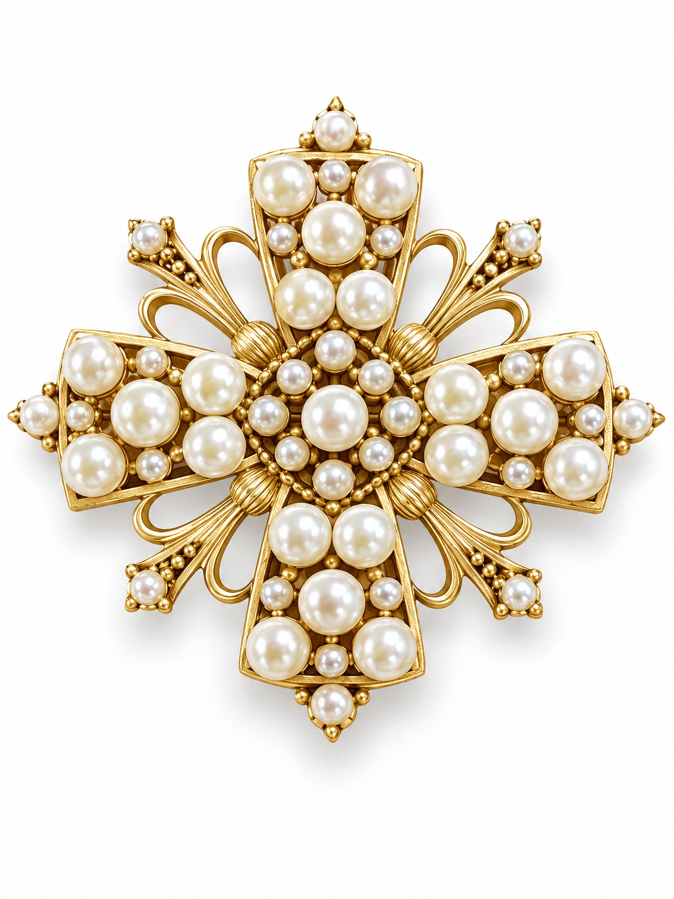 COLLEZIONE ALESSANDRO Brosche »Opal« ()  Ornament Orden Brosche