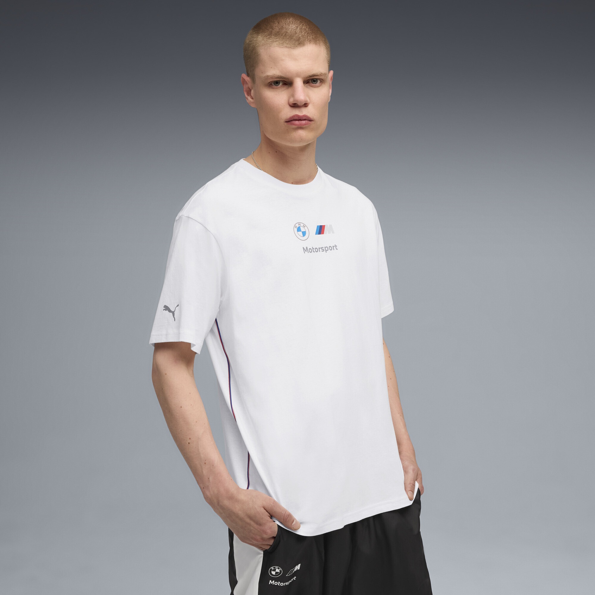 PUMA T-Shirt "BMW M Motorsport Essentials Logo T-Shirt Herren" günstig online kaufen