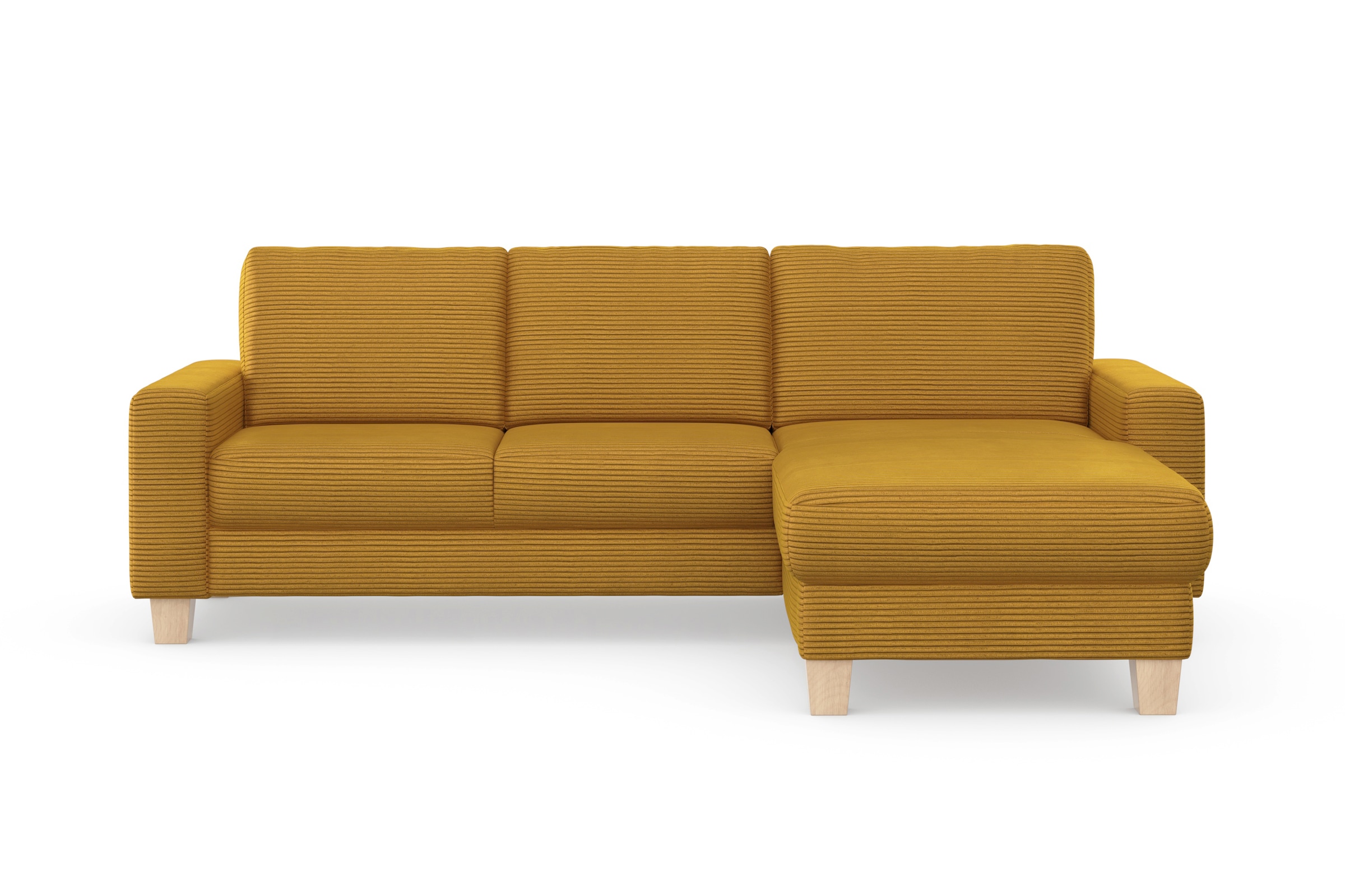 Home affaire Ecksofa "Summer L-Form", mit Recamiere, mit oder ohne Bettfunk günstig online kaufen