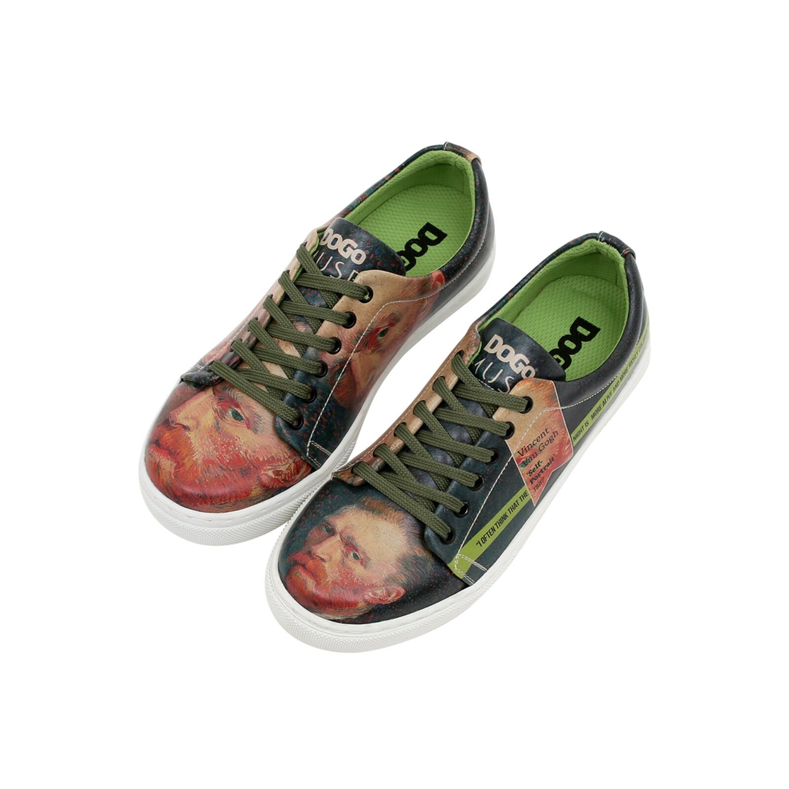 DOGO Outdoorsandale "Dogo Classic Sneaker Vincent Van Gogh Self Portrait Da günstig online kaufen