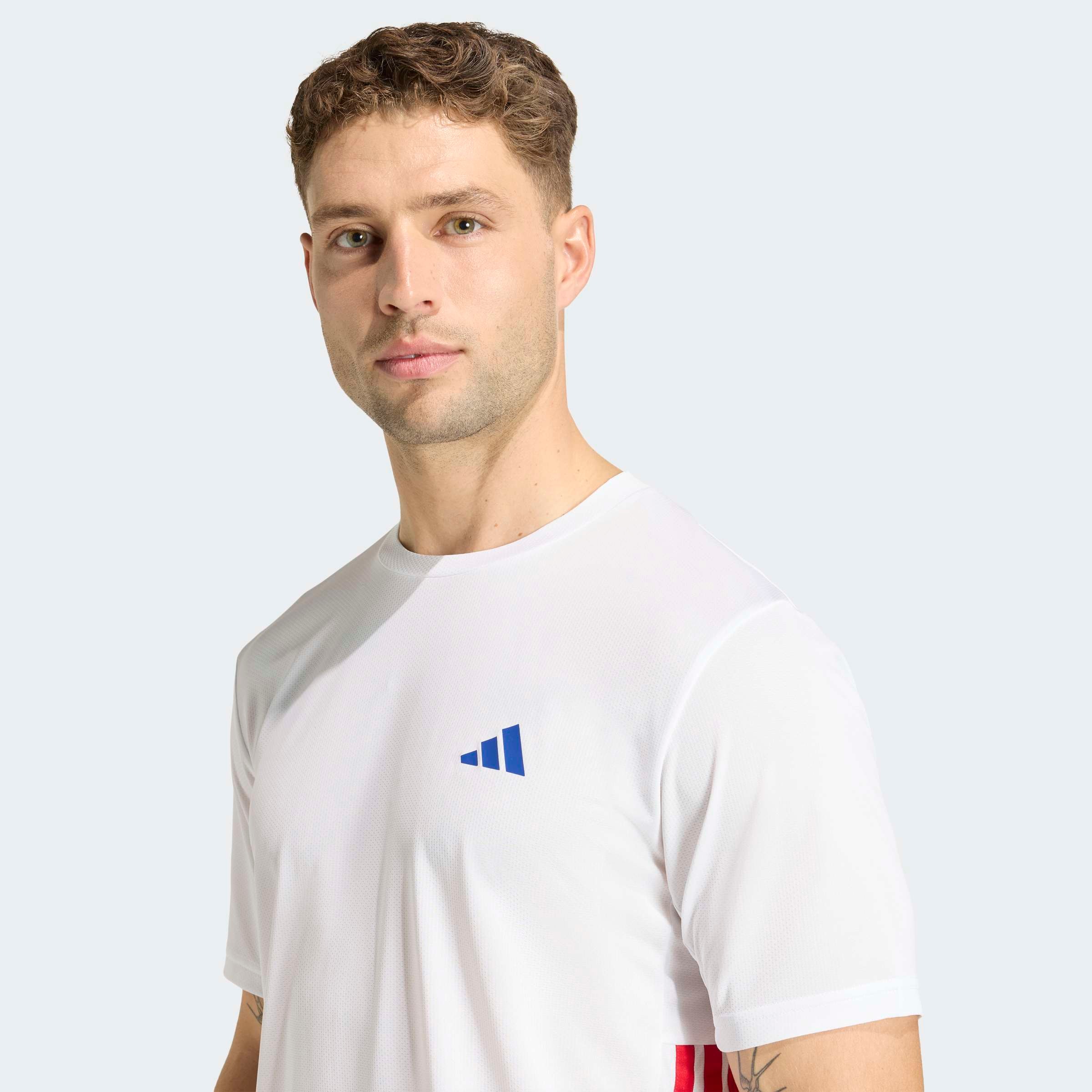 adidas Performance T-Shirt »WORKOUT ESSENTIALS BASE 3-STREIFEN«