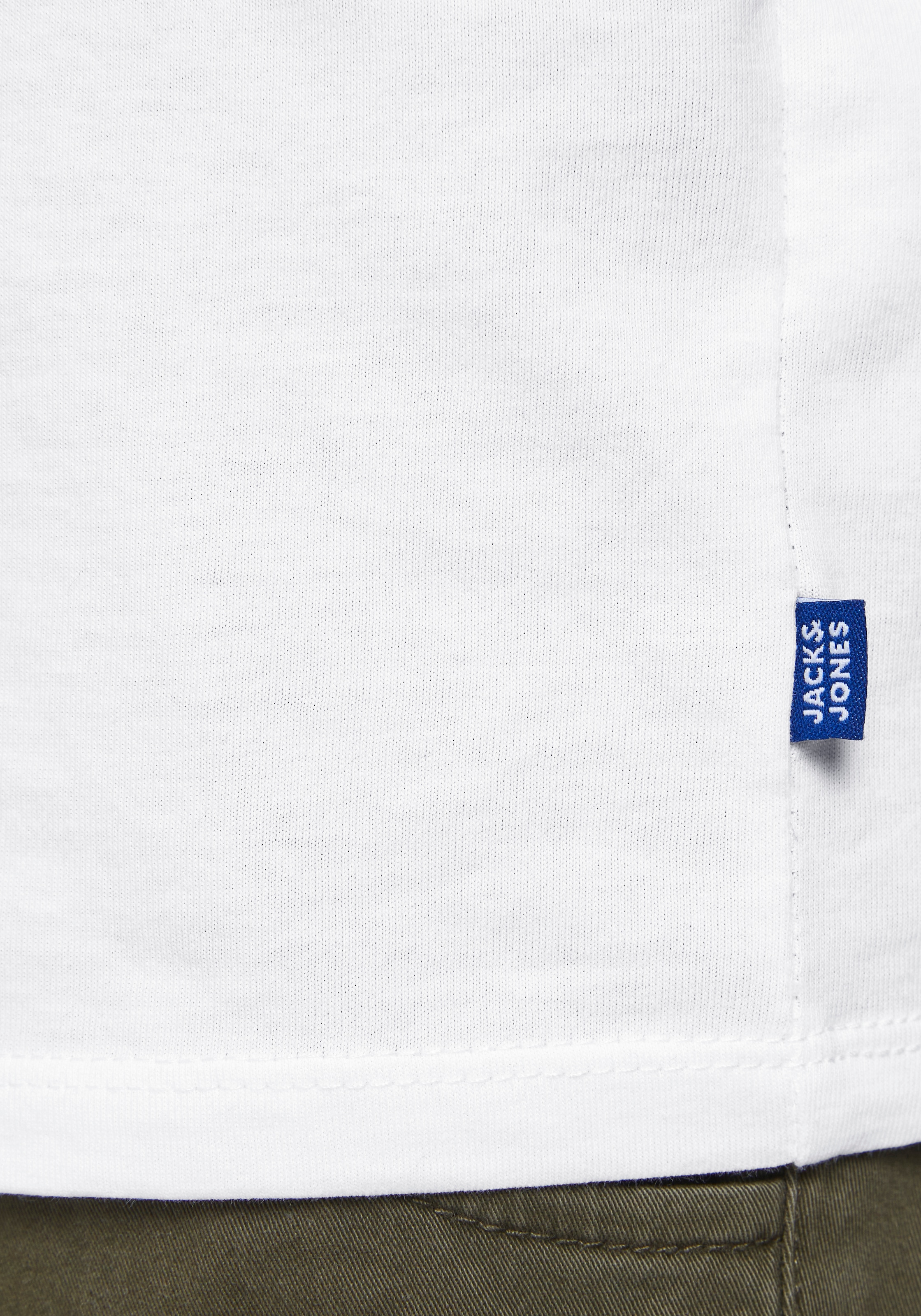 Jack & Jones Junior Rundhalsshirt »JJEORGANIC figurbetont, atmungsaktiv, kombinierbar«, unifarben, casual, slim fit, Jersey, Rundhals
