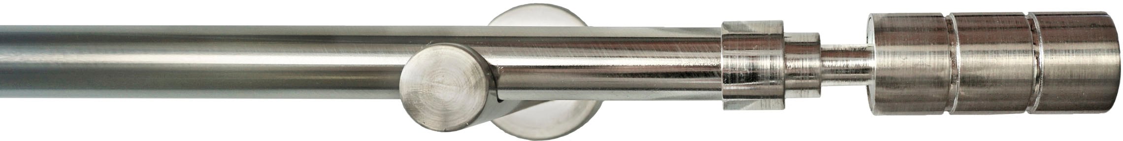 GARESA Gardinenstange »Lisa«, 1 läufig-läufig, Fixmaß, Fixlänge 120, 160 und 200 cm, OHNE Ringe