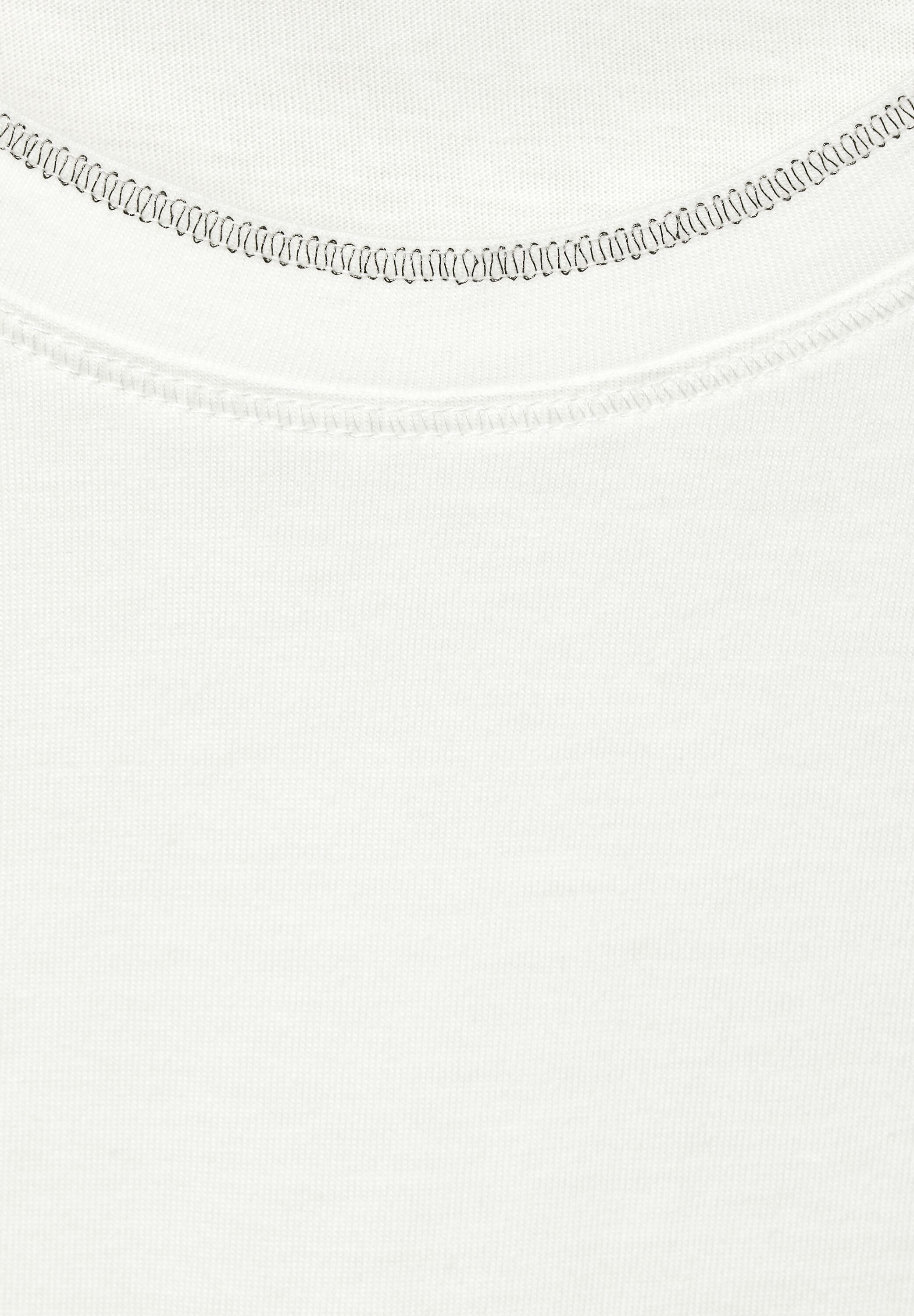 Cecil 3/4-Arm-Shirt, aus softem Materialmix