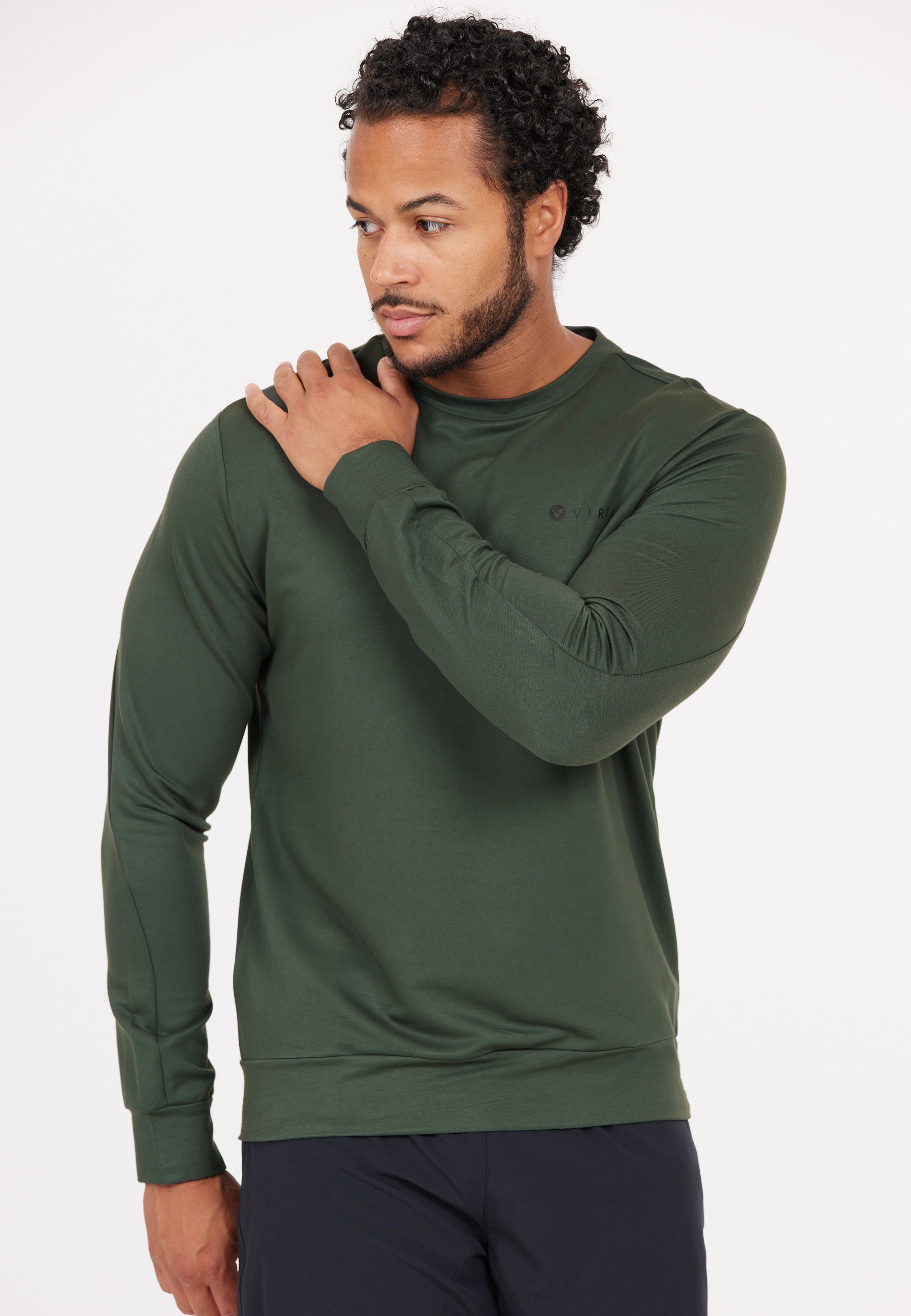 Virtus Sweatshirt "Brent", aus angenehm weichem Materialmix