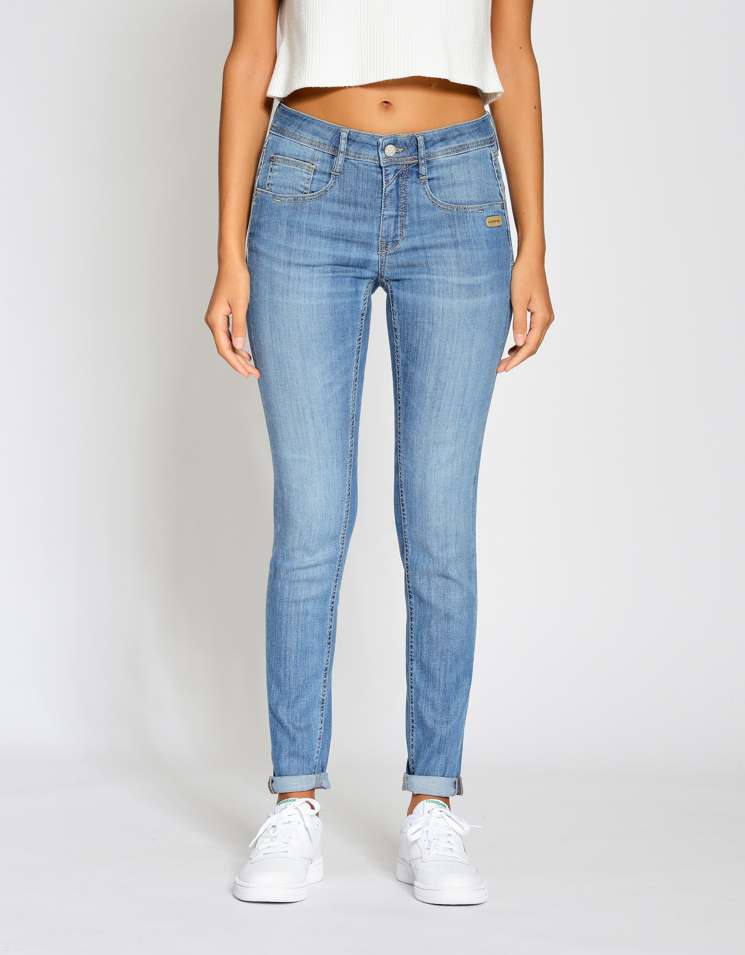 GANG Relax-fit-Jeans "94AMELIE", aus besonders weicher Denim Qualität