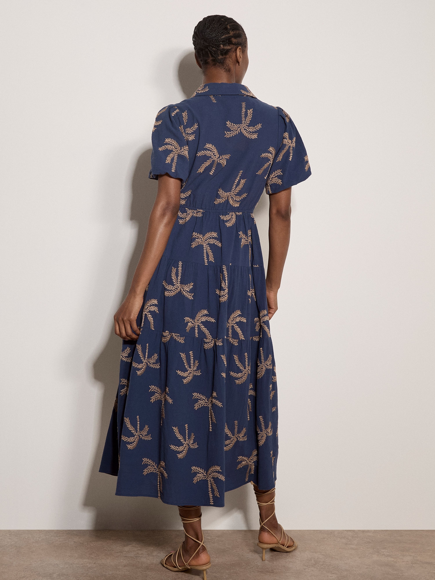 Apricot Midikleid »Midikleid« Stickerei