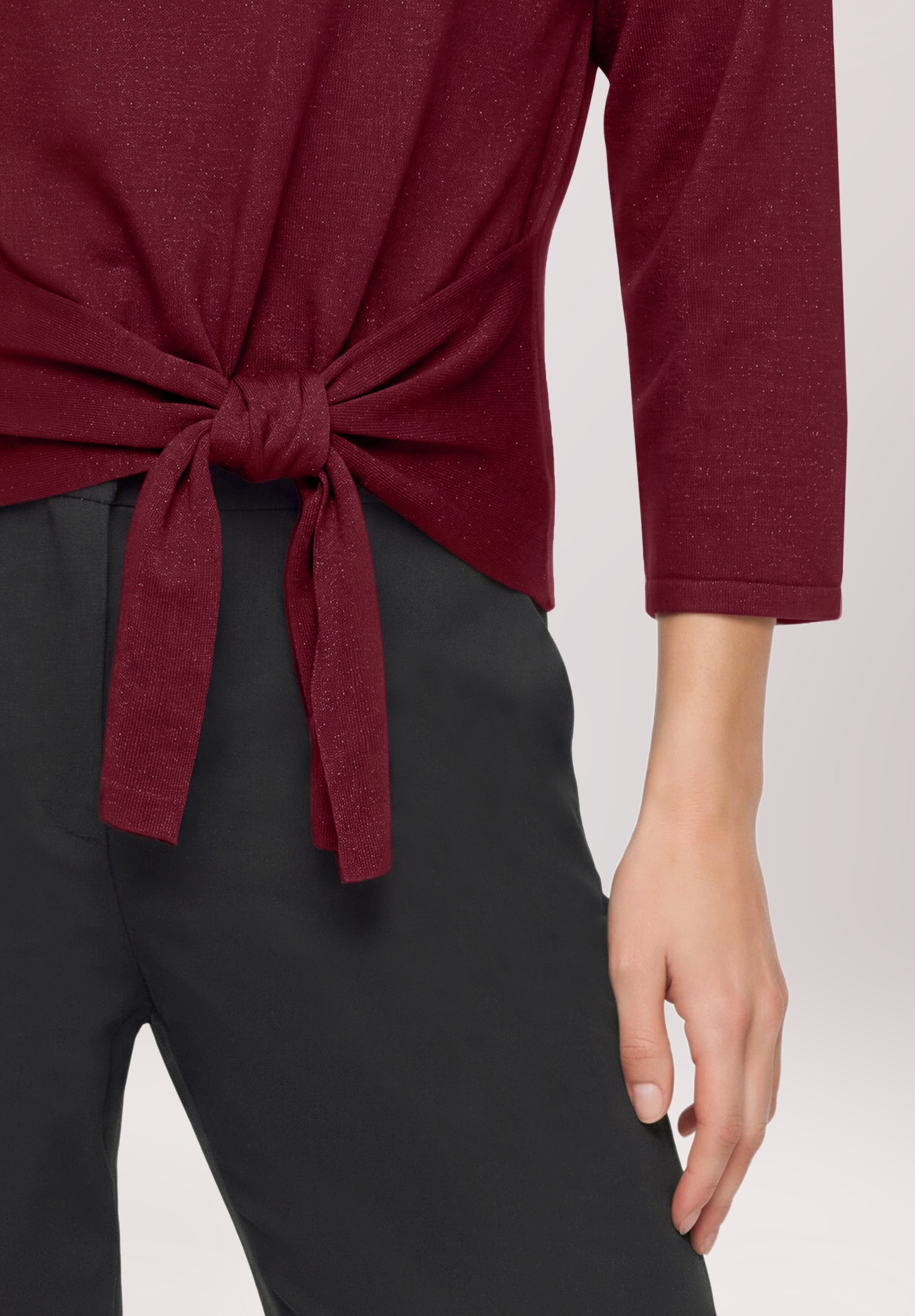 Betty Barclay Strickpullover »Damen mit Schleifenknoten« 1
