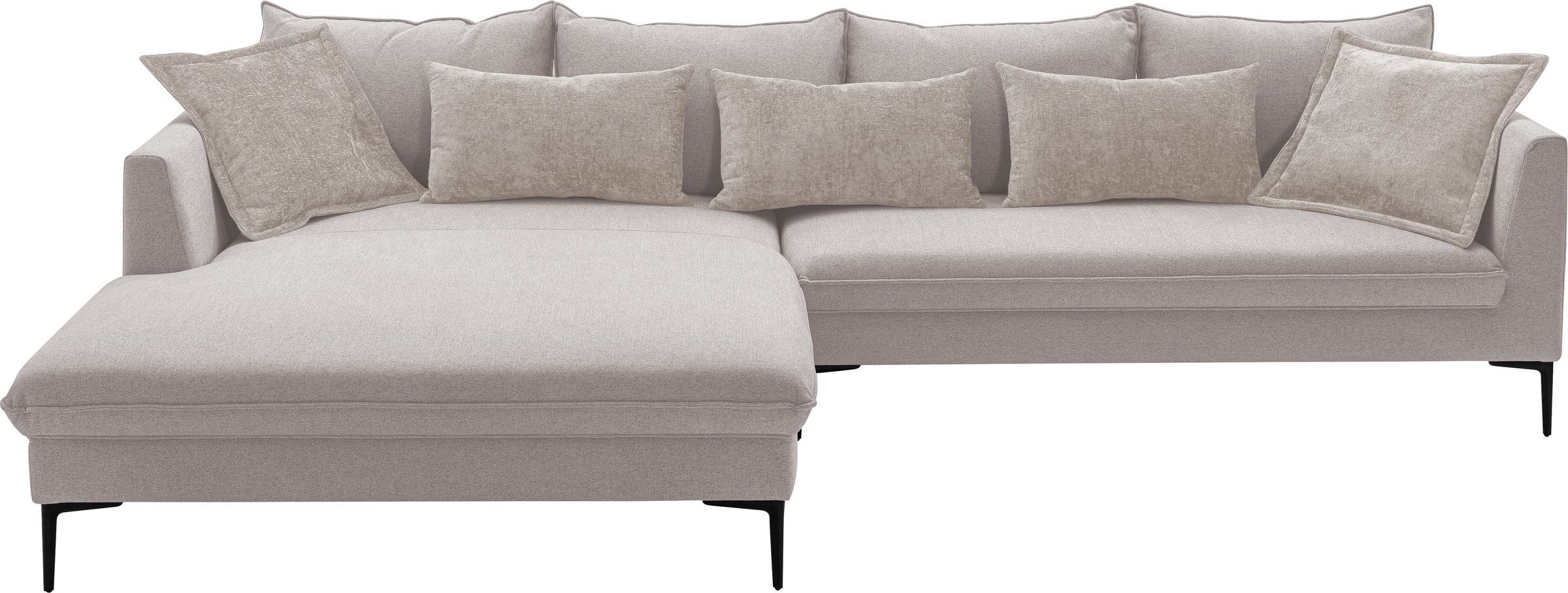 exxpo - sofa fashion Ecksofa "Piazza, elegant und edel, Designsofa mit toll günstig online kaufen