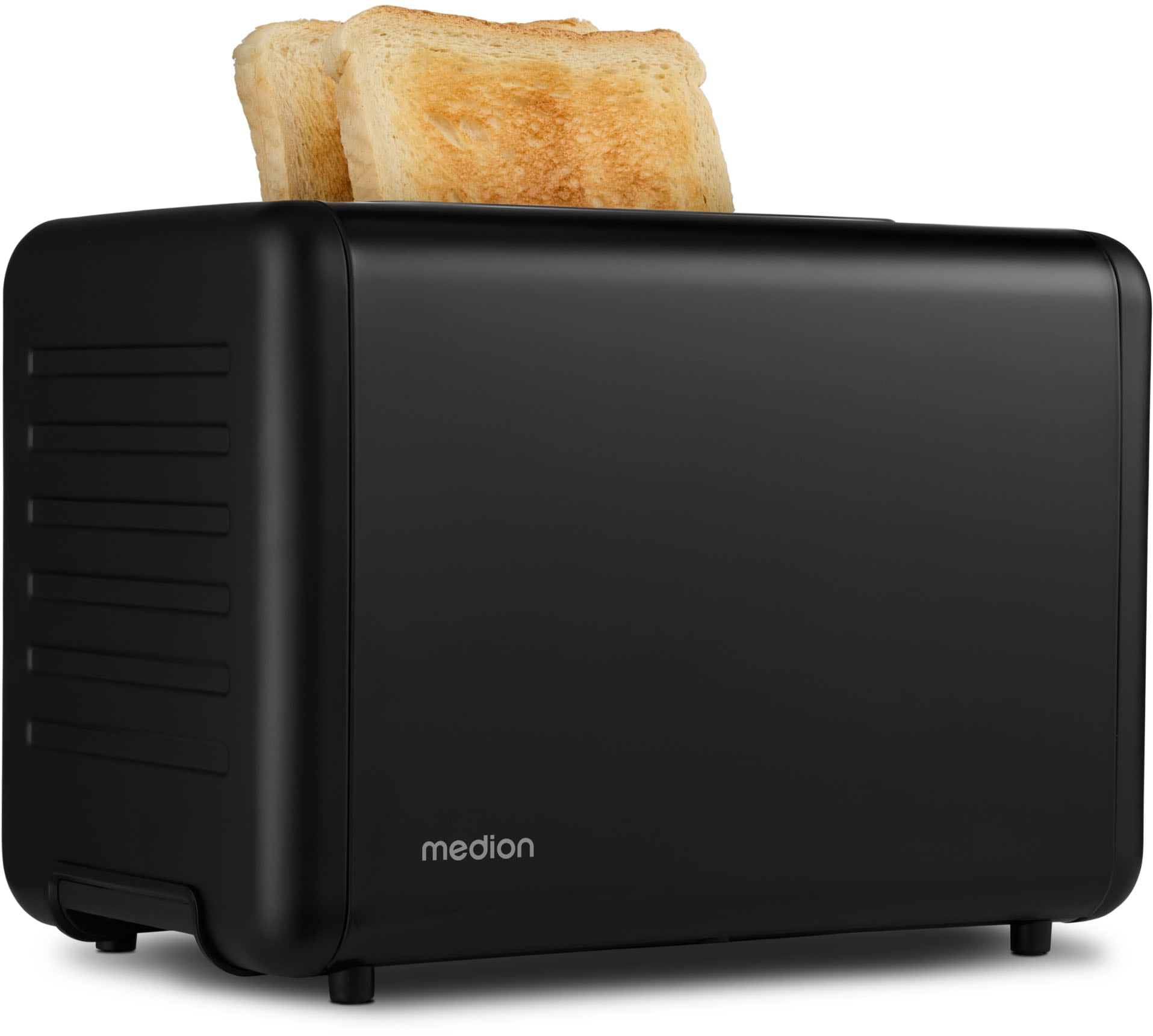 Medion® Toaster »MD12102, 2 Toastschlitze« 2 Schlitze für 2 Scheiben 850 W abnehmbarer Brötchenaufsatz
