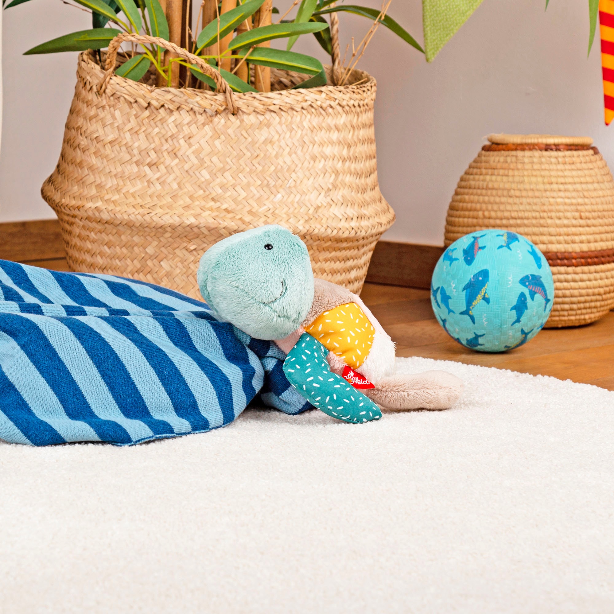 Sigikid Kuscheltier »Patchwork Sweety Yellow, Schildkröte«