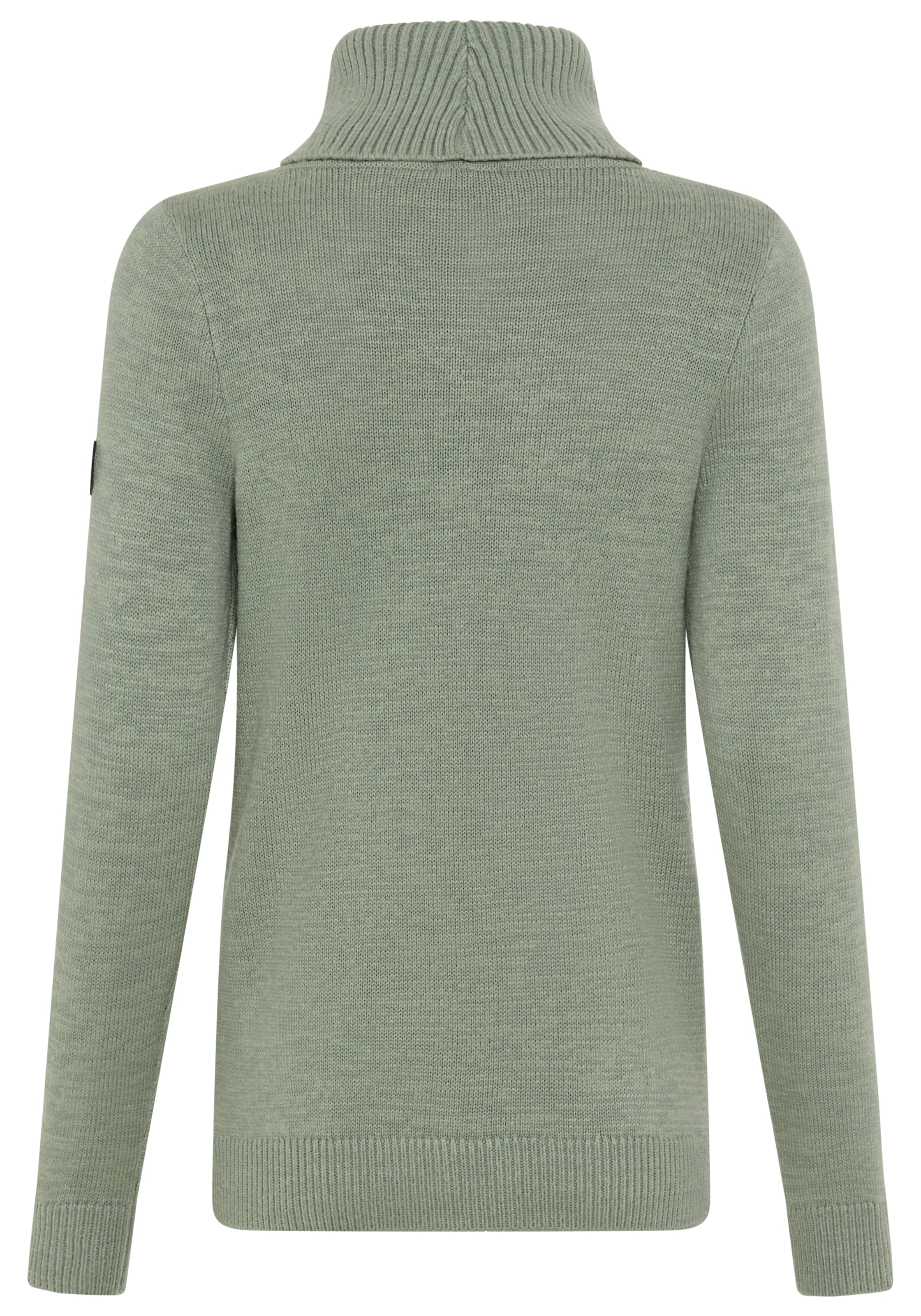 KangaROOS Rollkragenpullover, mit tollem Zopf-Strickmuster