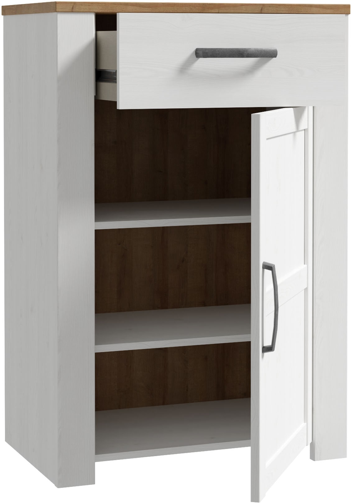 FORTE Schuhkommode »Bohol Schuhschrank, Soft Close, 6 Paar Schuhe« B/H/T 66,7/99,3/42 cm,