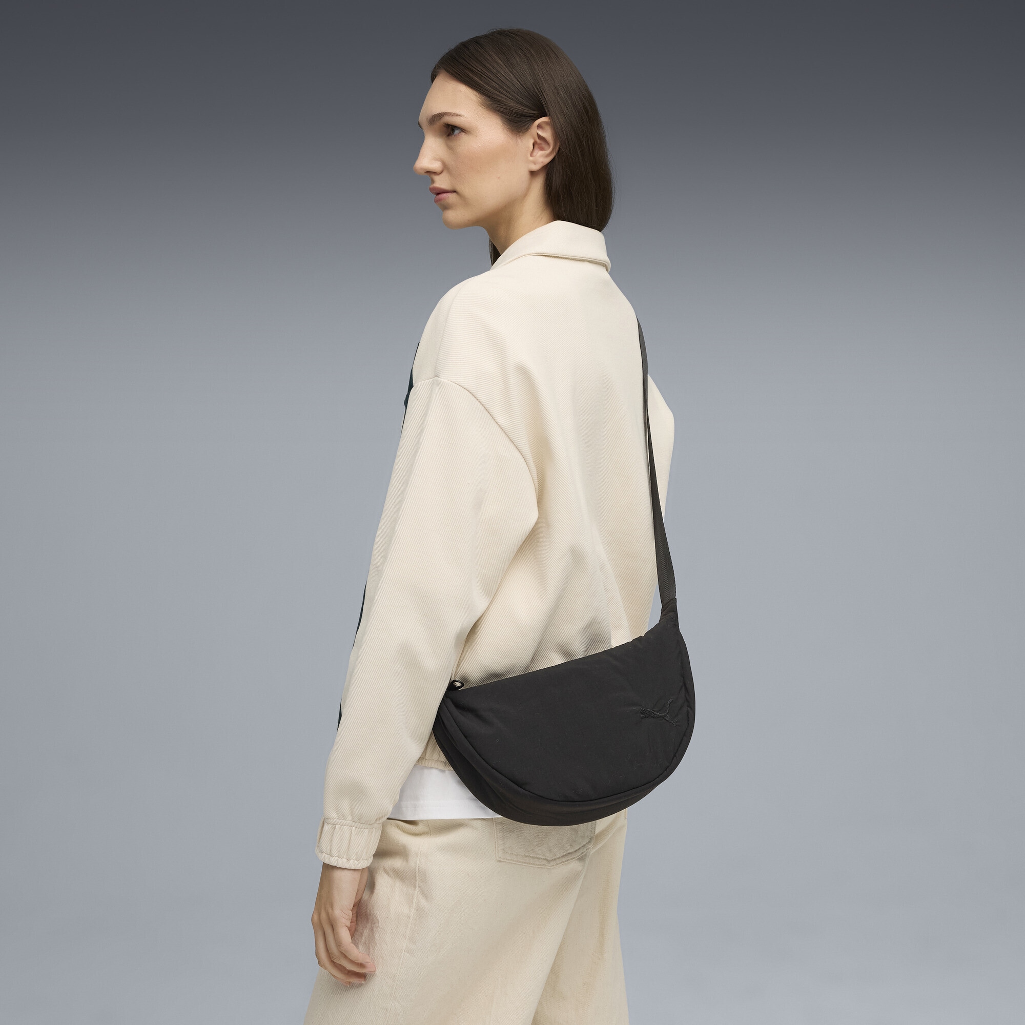 PUMA Handtasche »HER 3 l Halbrunde Tasche Mädchen und Damen«
