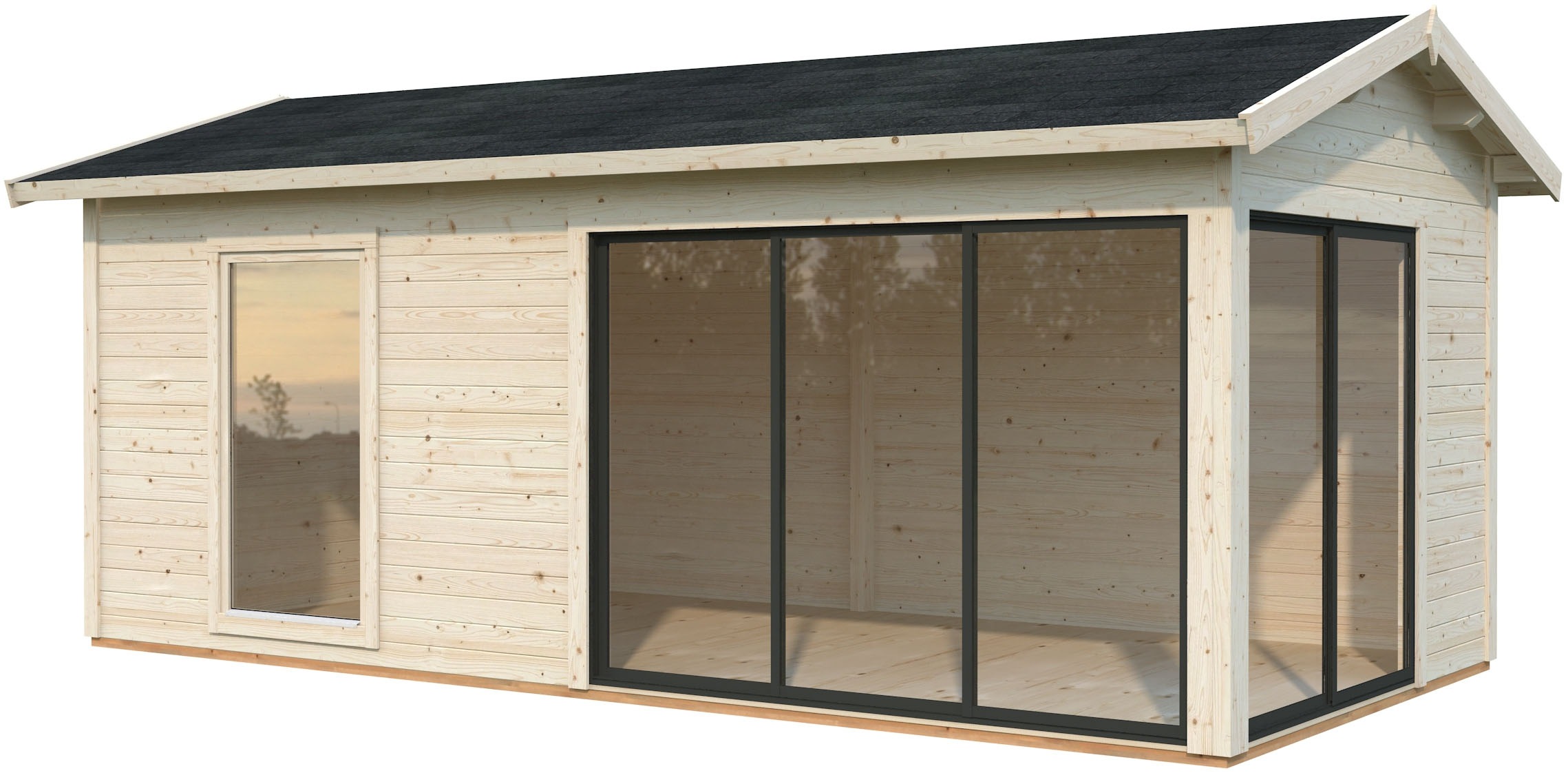 Palmako Gartenhaus »Amanda Slide« verschiedene Farben