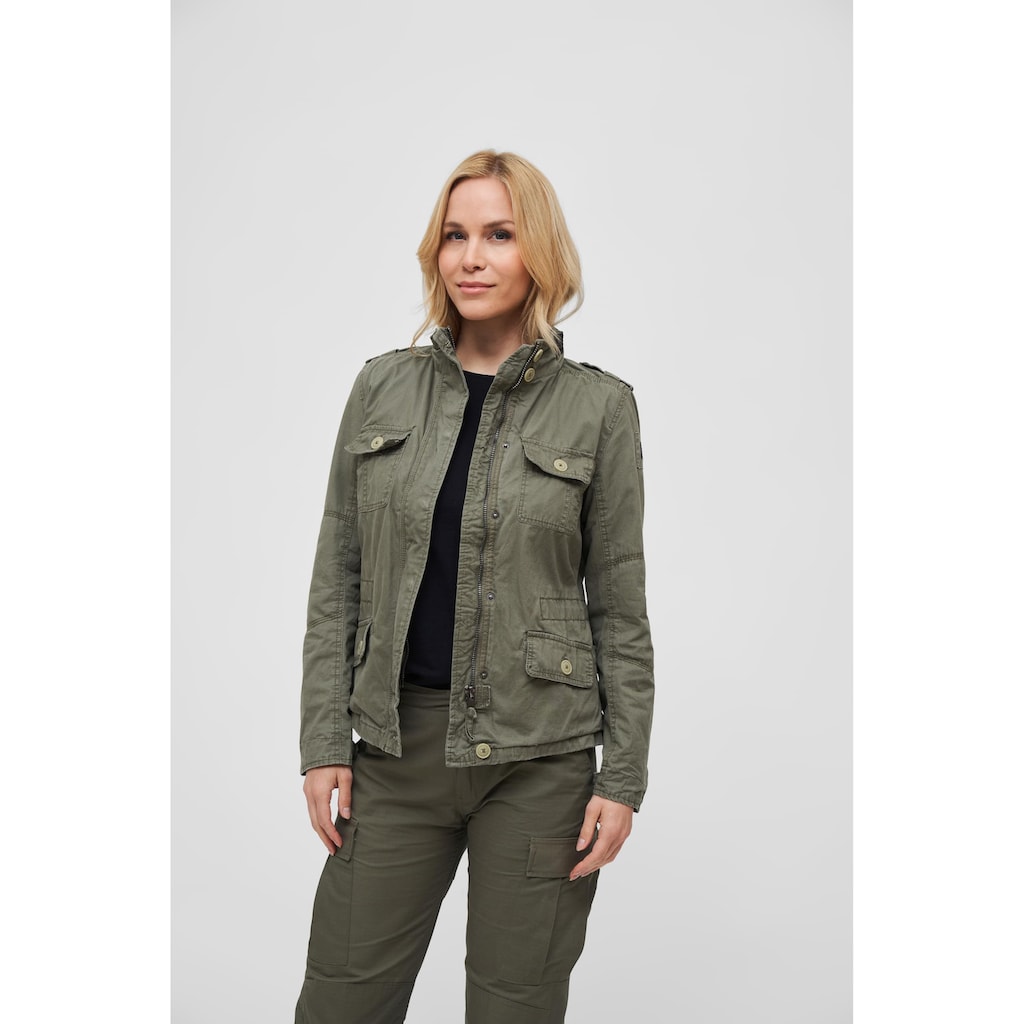 Brandit Allwetterjacke »Brandit Damen Ladies Britannia Jacket«, (1 St.), ohne Kapuze