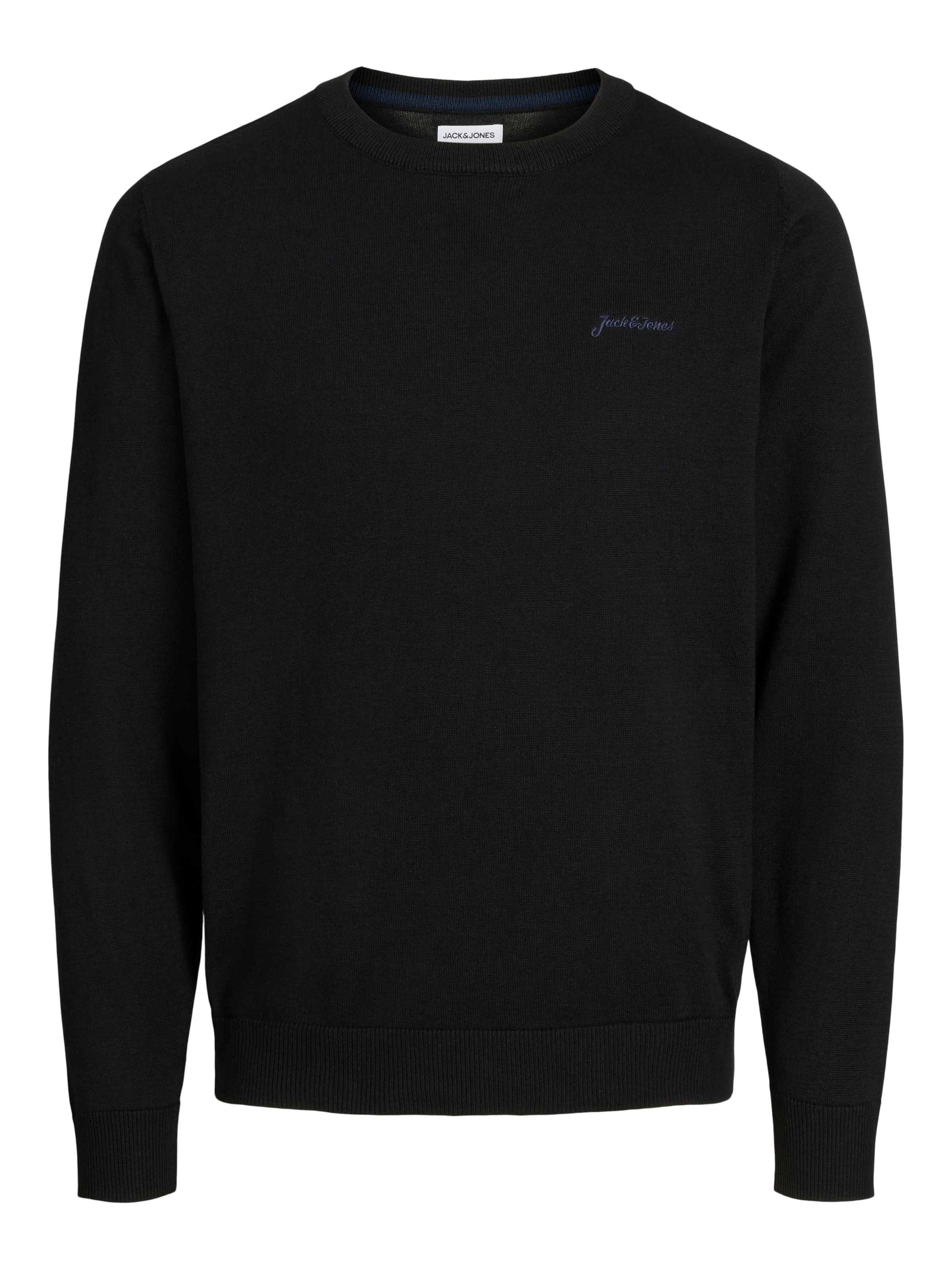 Jack & Jones Rundhalspullover »JJBRAD KNIT CREW NECK AW24«