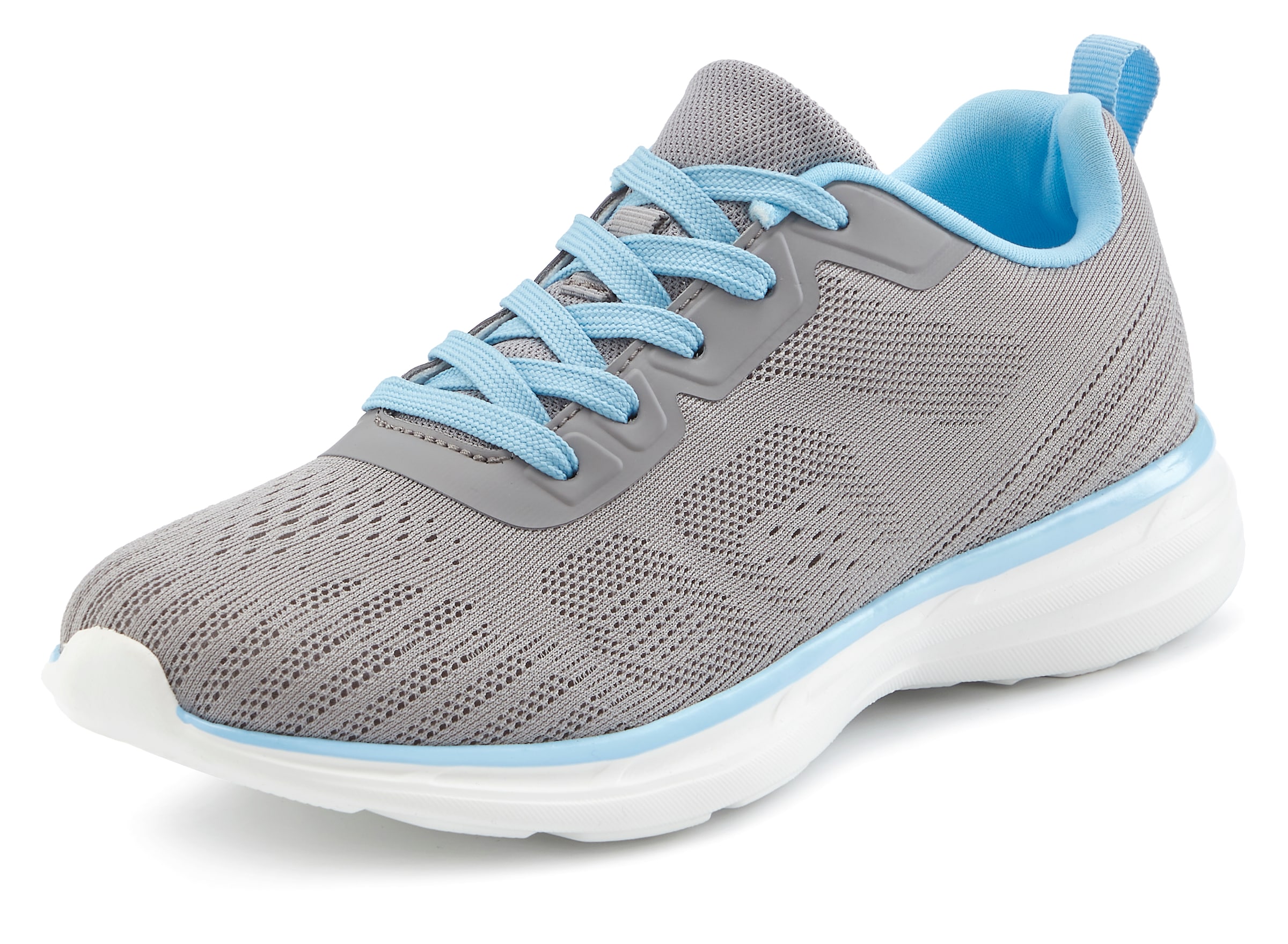 LASCANA Sneaker "Freizeitschuh, Halbschuh,", mit farbigen Details im sporti günstig online kaufen