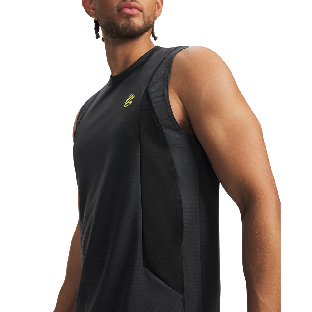 Under Armour® Trainingstop »CURRY TRAINING TANK« mit strukturiertem Strickmaterial, robuste Verarbeitung, atmungsaktiv