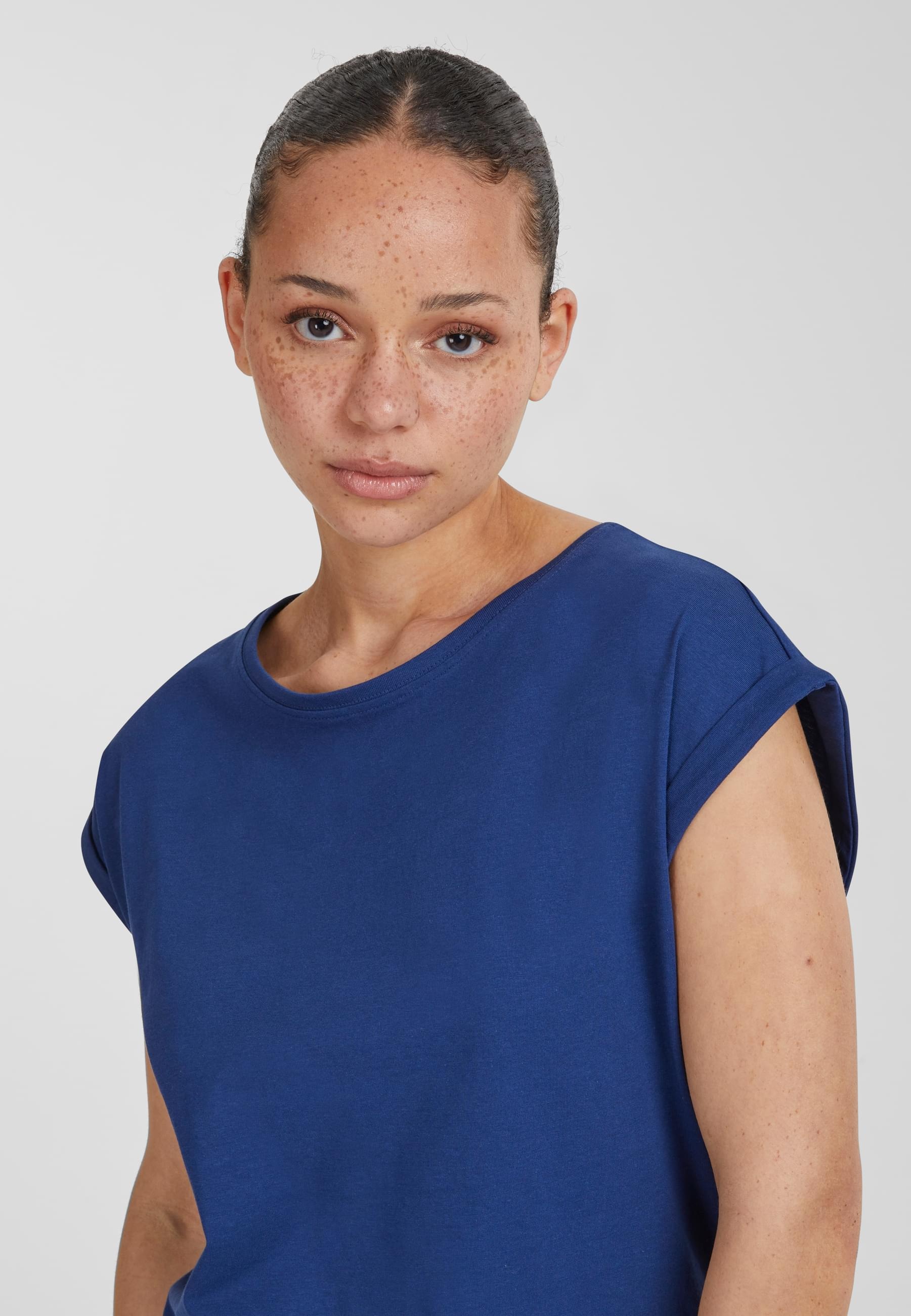 URBAN CLASSICS Kurzarmshirt »Urban Classics Damen Ladies Extended Shoulder Tee«, (1 tlg.)