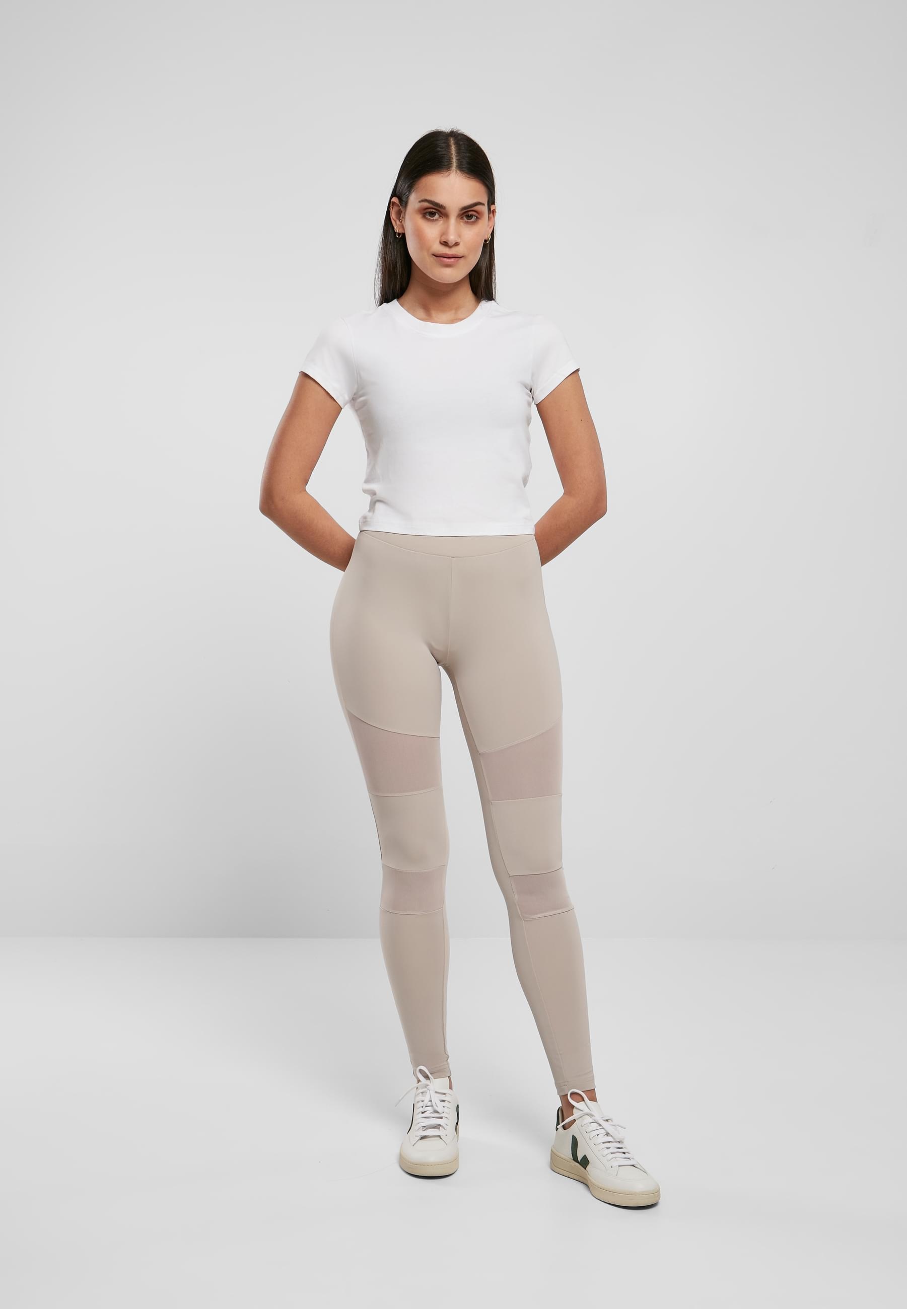 URBAN CLASSICS Leggings »Urban Classics Damen Ladies Tech Mesh Leggings«, (1 tlg.)