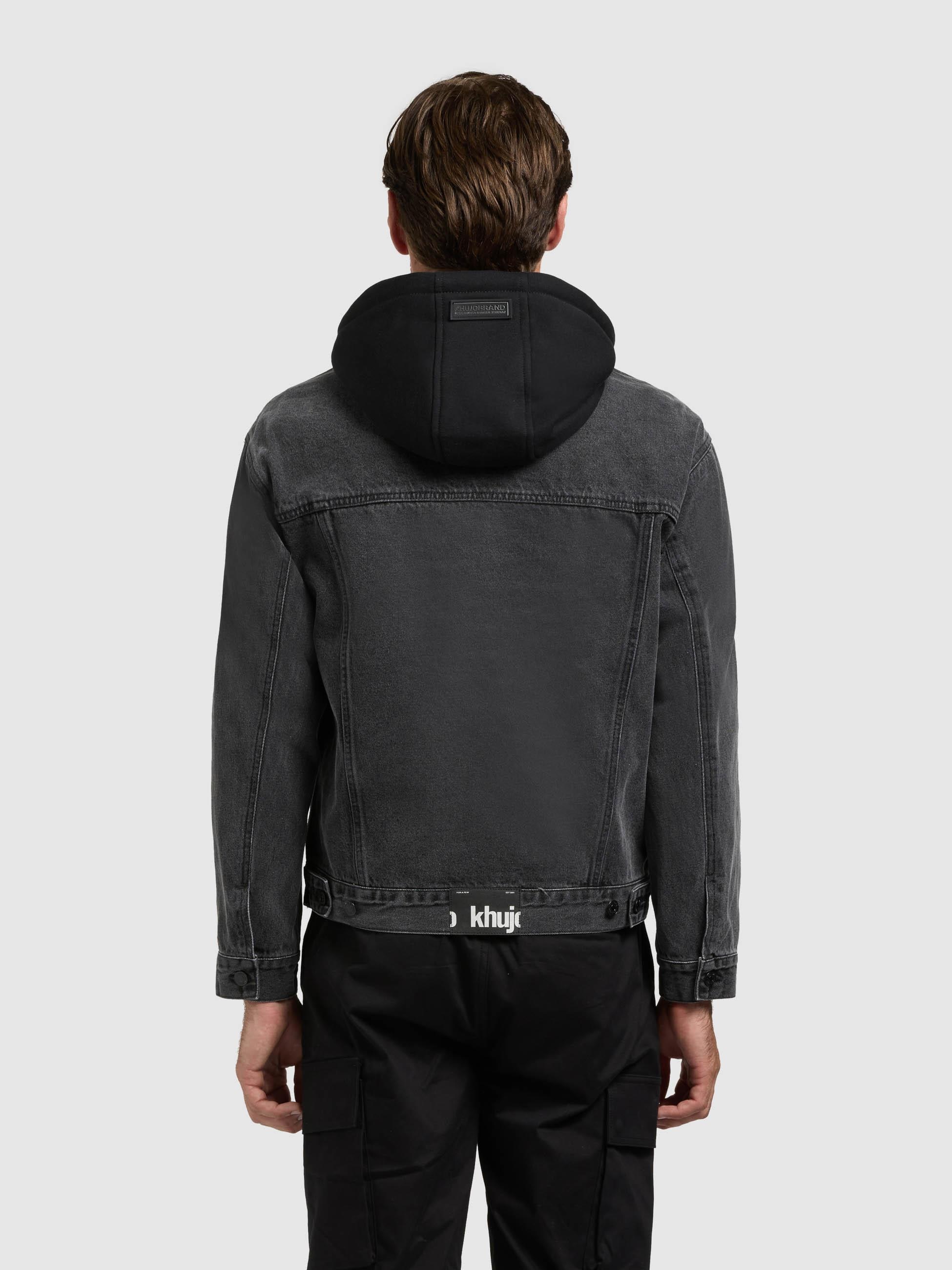 khujo Jeansjacke »Jokin« mit Kapuze Herren Denim-Jacke mit Sweat-Kapuze