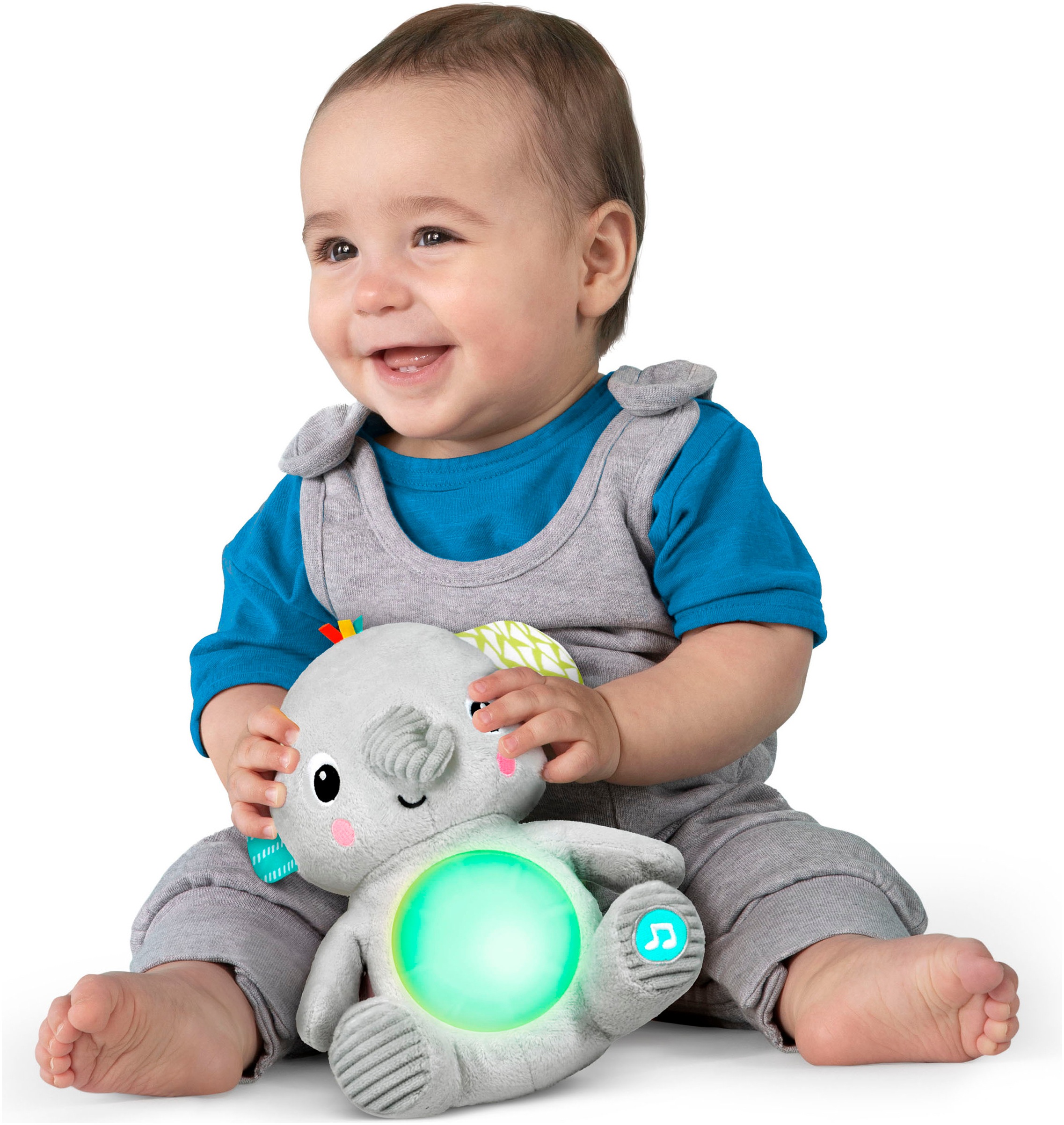 Bright Starts Plüschfigur »Hug-a-bye Baby™ Musical Light Up Soft Toy​«, mit Licht und Soundeffekten