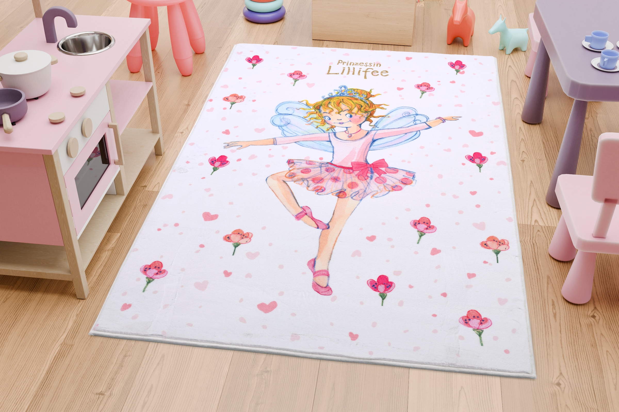 Prinzessin Lillifee Kinderteppich »LI-M-134« rechteckig 10...