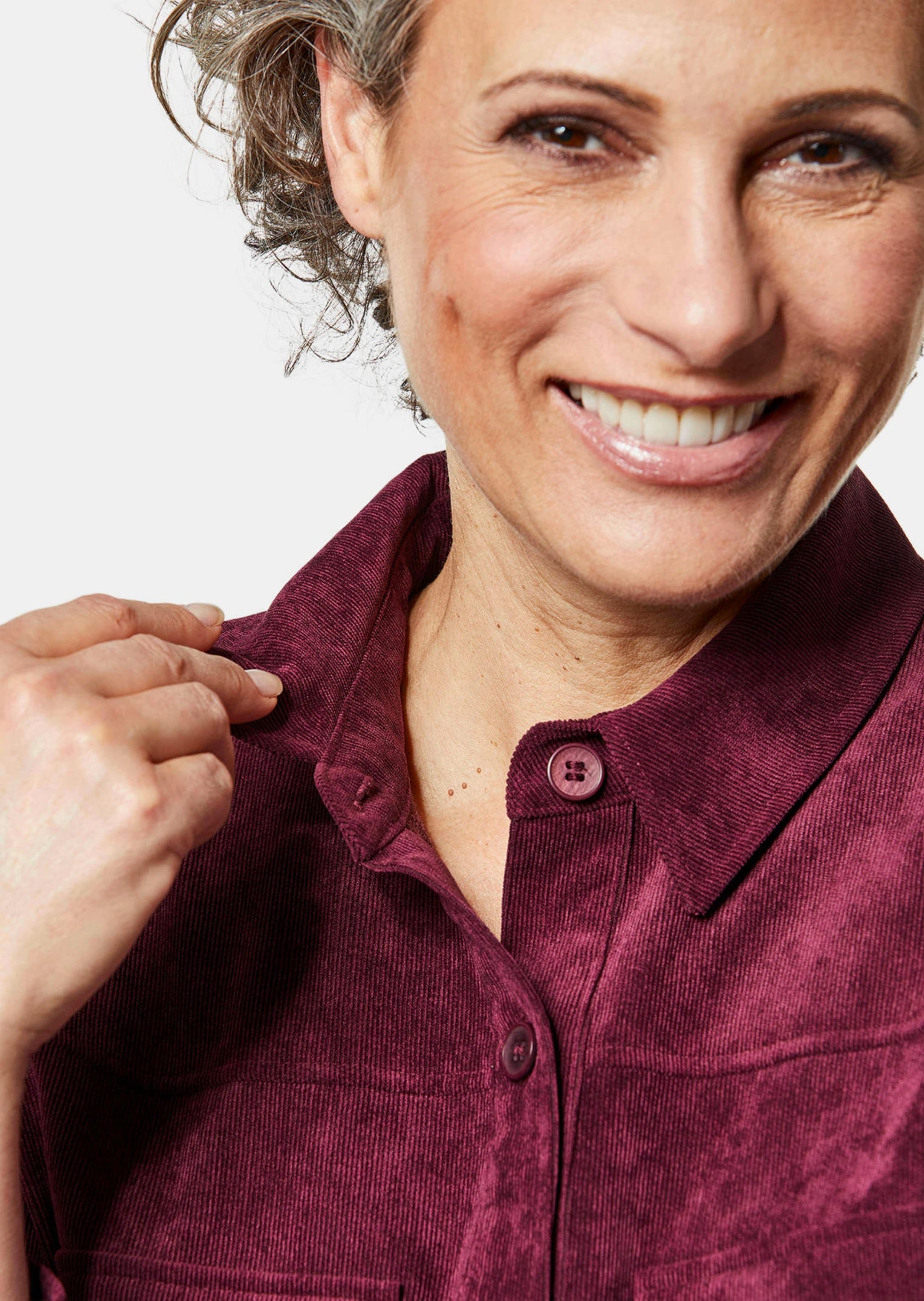 GOLDNER Kurzjacke »Cordjacke moderne Hemdjacke in trageangenehmer Qualität«