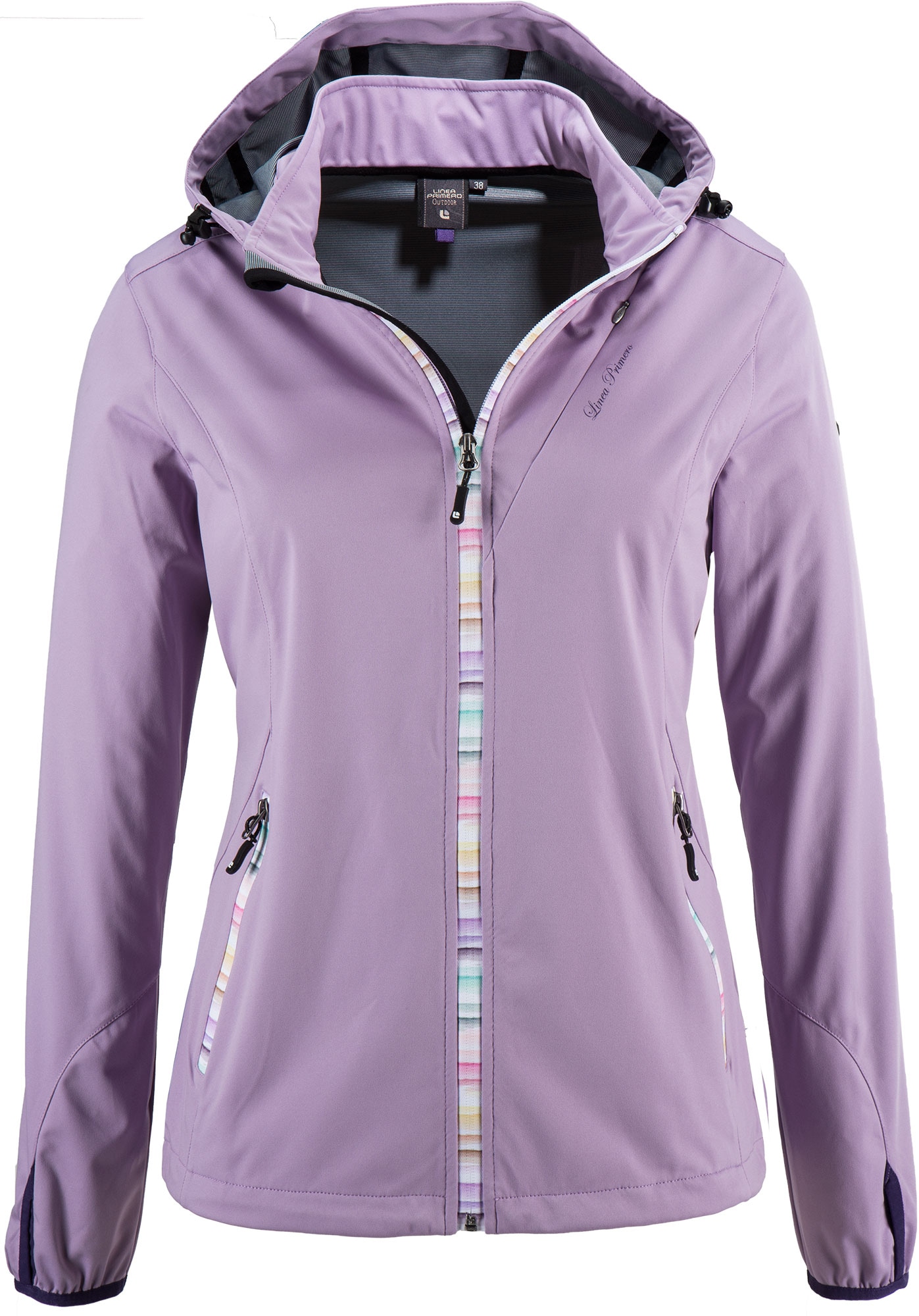 Softshelljacke »SEELEY PEAK WOMEN«, mit abnehmbarer Kapuze