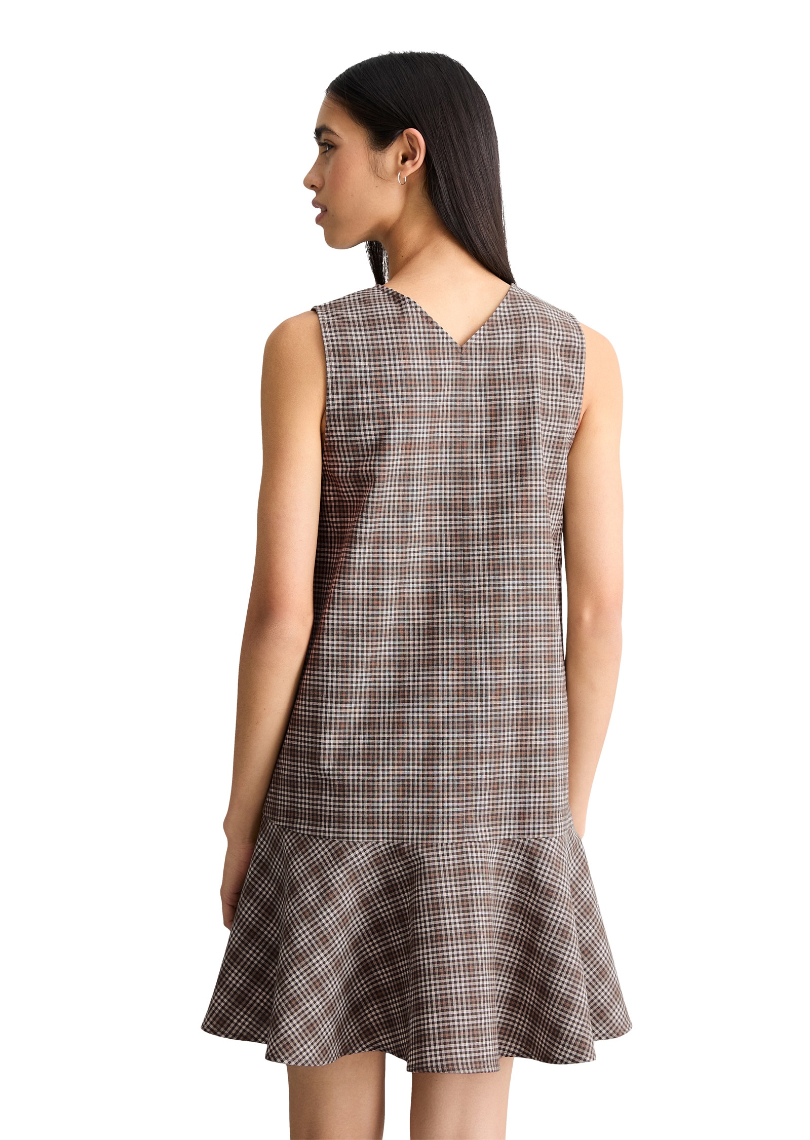 Marc O'Polo DENIM Minikleid »aus Organic Cotton-Leinen-Mix«