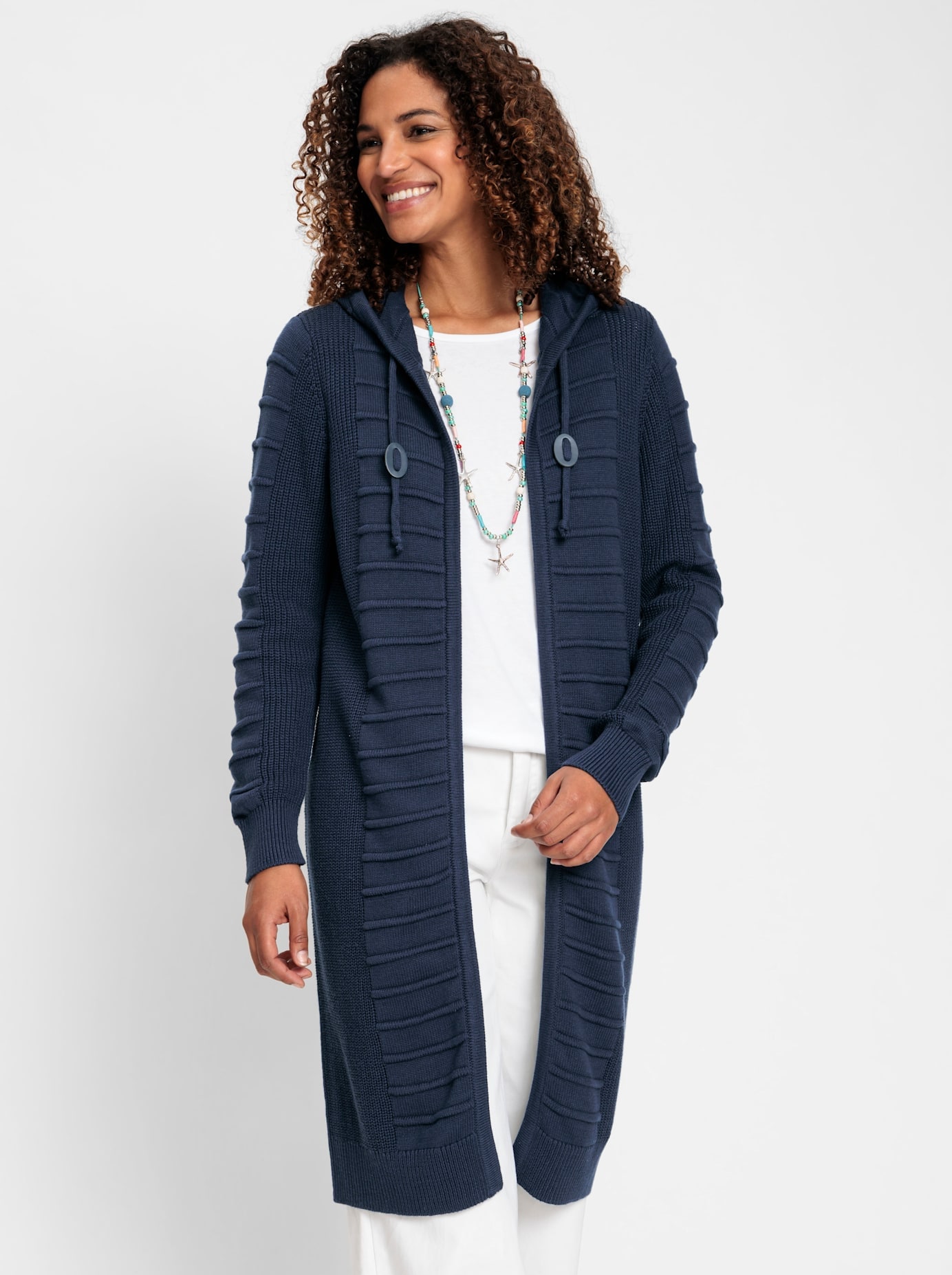 Casual Looks Longstrickjacke günstig online kaufen