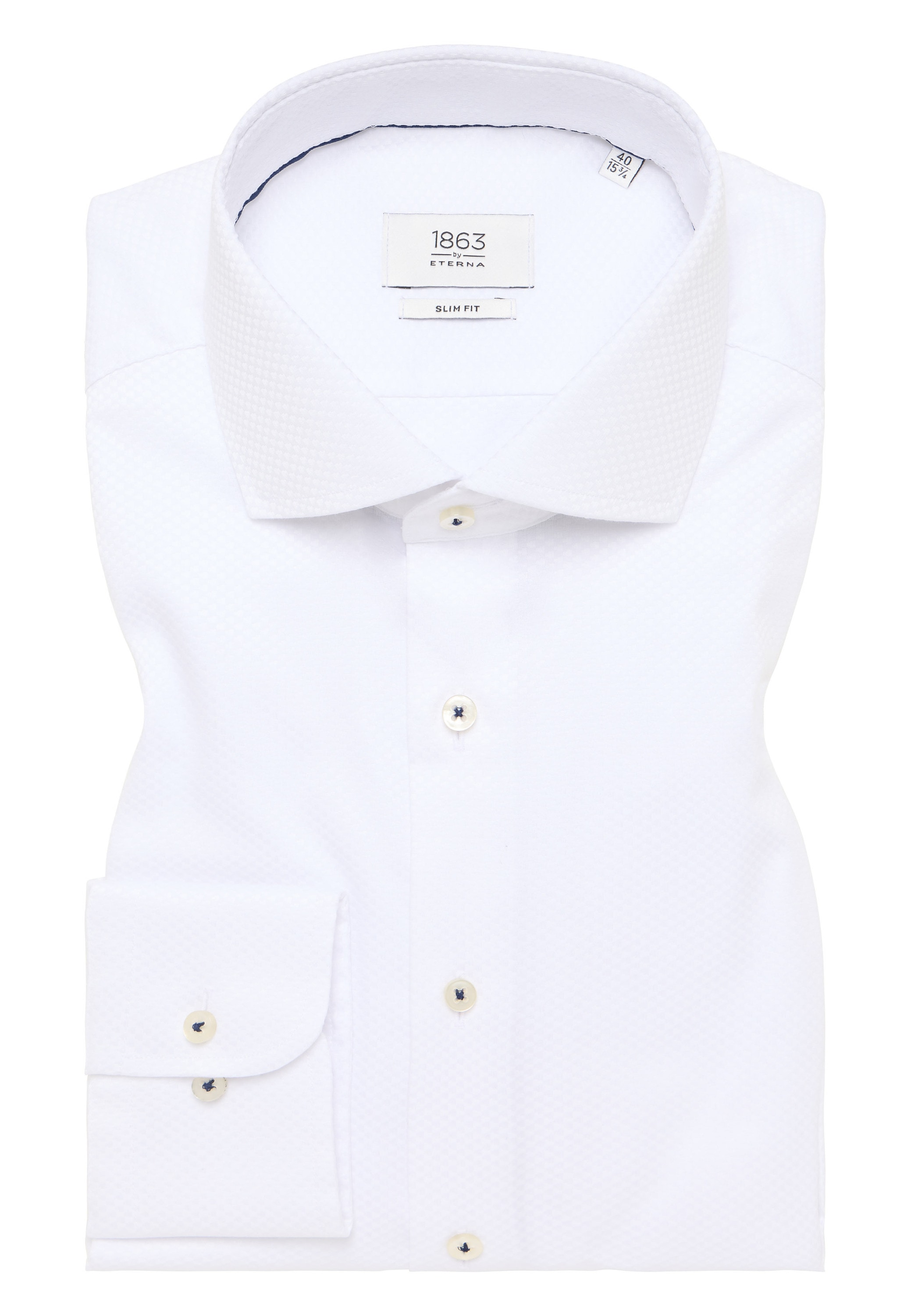 Eterna Langarmhemd »SLIM FIT«, NON IRON (bügelfrei)