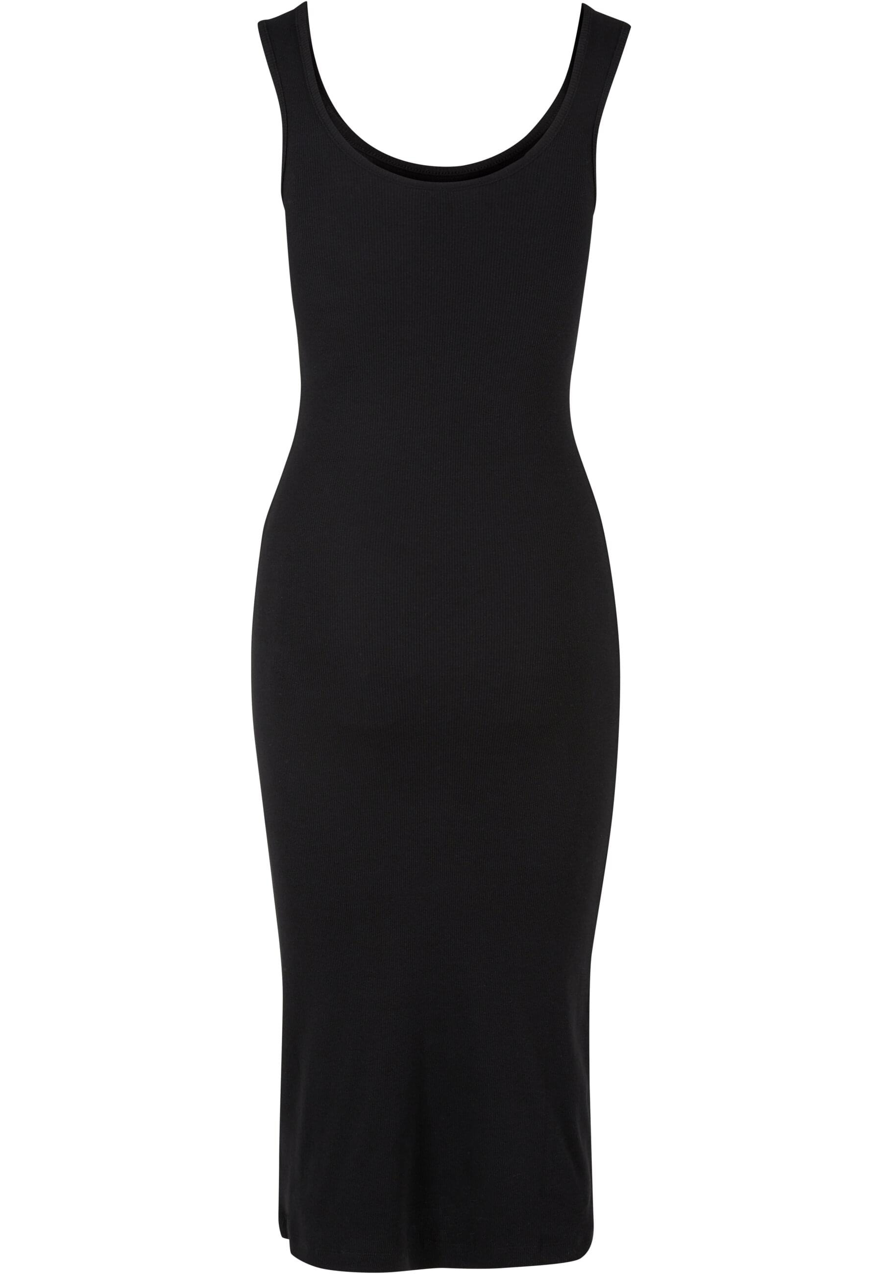 URBAN CLASSICS Shirtkleid »Urban Classics Damen Ladies Rib Top Dress«, (1 tlg.)