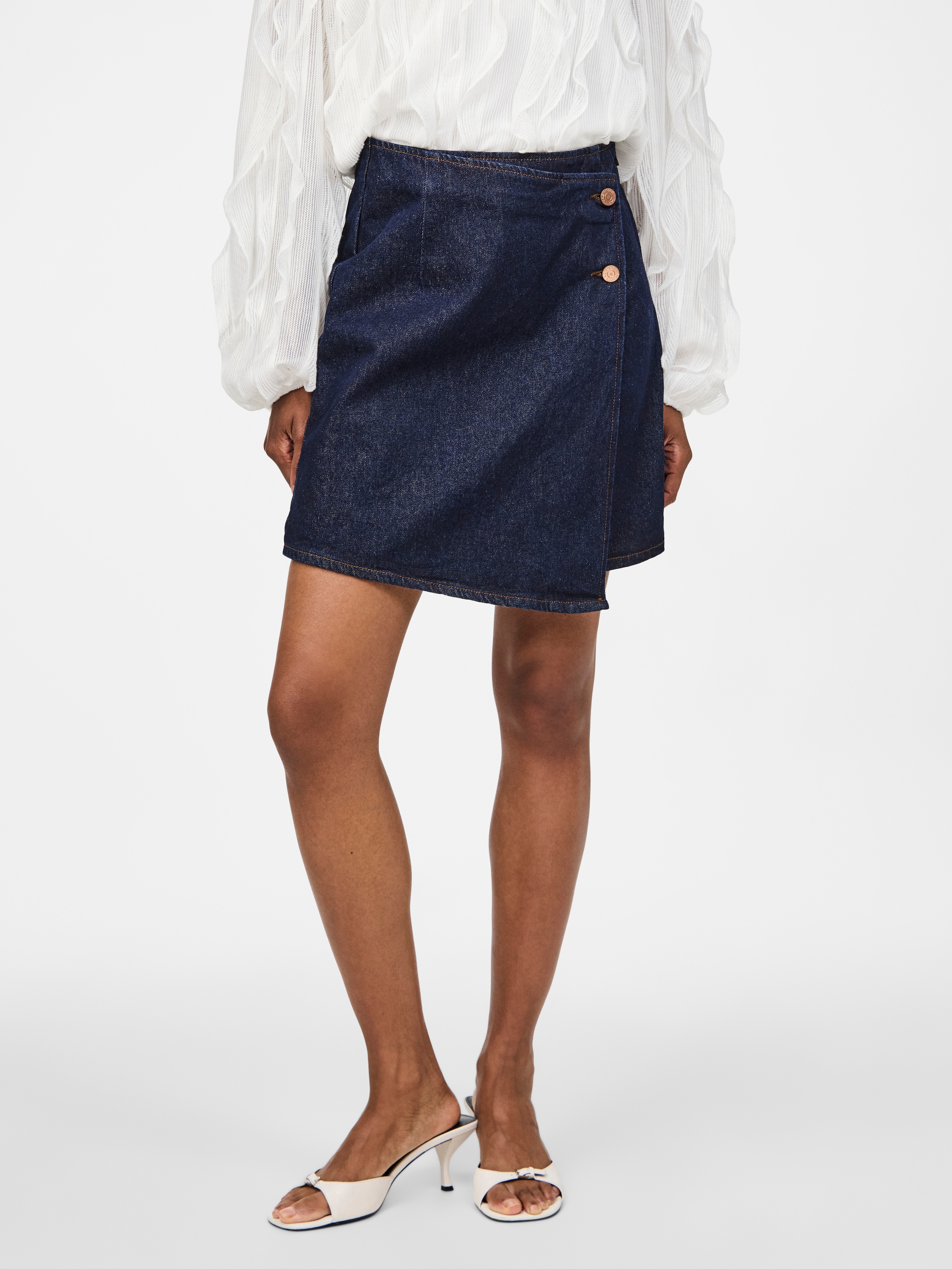 Y.A.S Jeansrock "YASLISANA HMW SHORT DENIM SKIRT S. NOOS" günstig online kaufen