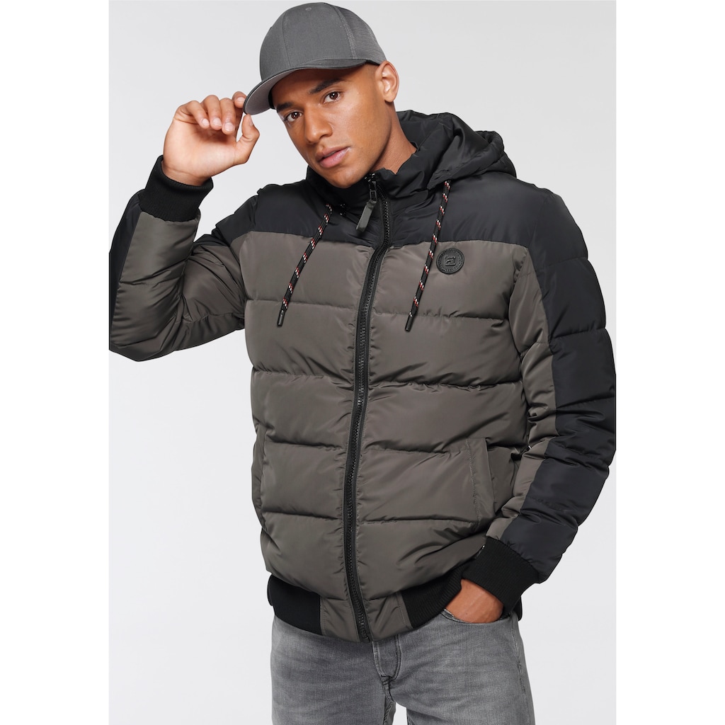 H.I.S Steppjacke, mit Kapuze