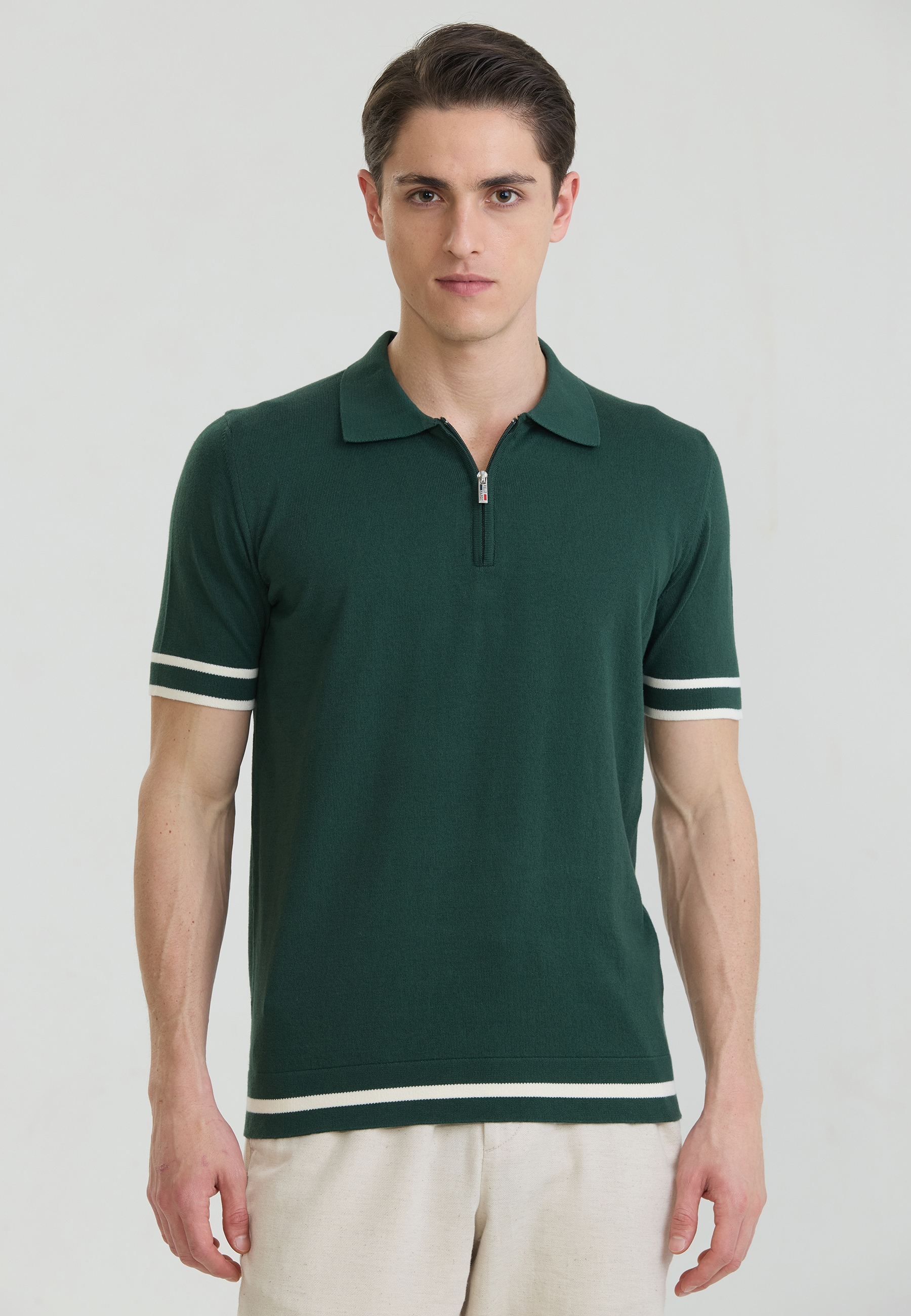 Felix Hardy Poloshirt "Polo Shirt Kurzarm mit Reißverschluss"