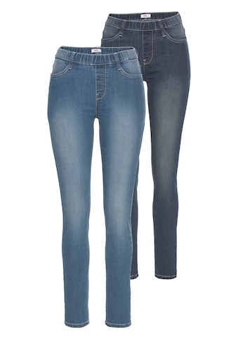 Jeansjeggings, (Packung, 2er-Pack), High Waist