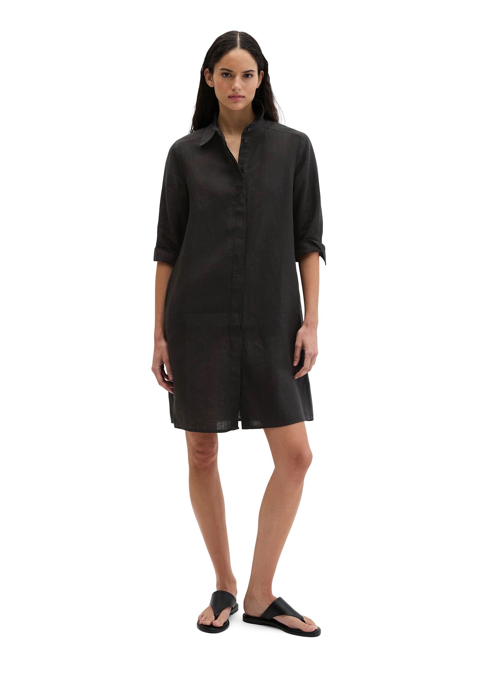 Marc O'Polo Hemdblusenkleid »mit nahtfeinem Reißverschluss«