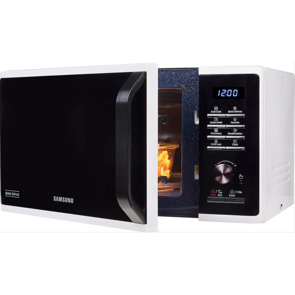 Samsung Mikrowelle »MW3500 MS23K3515AW/EG«, Mikrowelle, 800 W, mit Keramik-Emaille-Innenraum